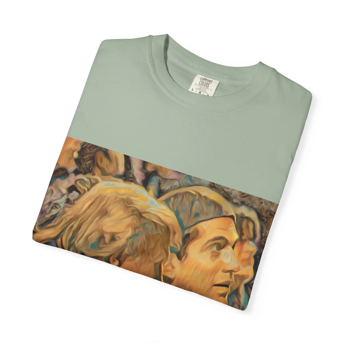 Vintage JFK, Jr & DJT Art T-Shirt – “Wonderful Friends” Graphic Tee
