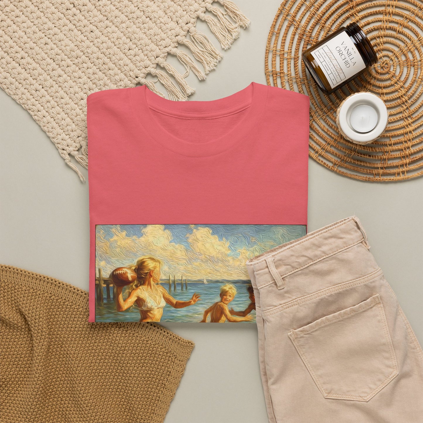 Vintage Beach T‑Shirt — 'Honeysuckle Lodge: 50+ Years of Endless Summer' Retro Seaside Tee