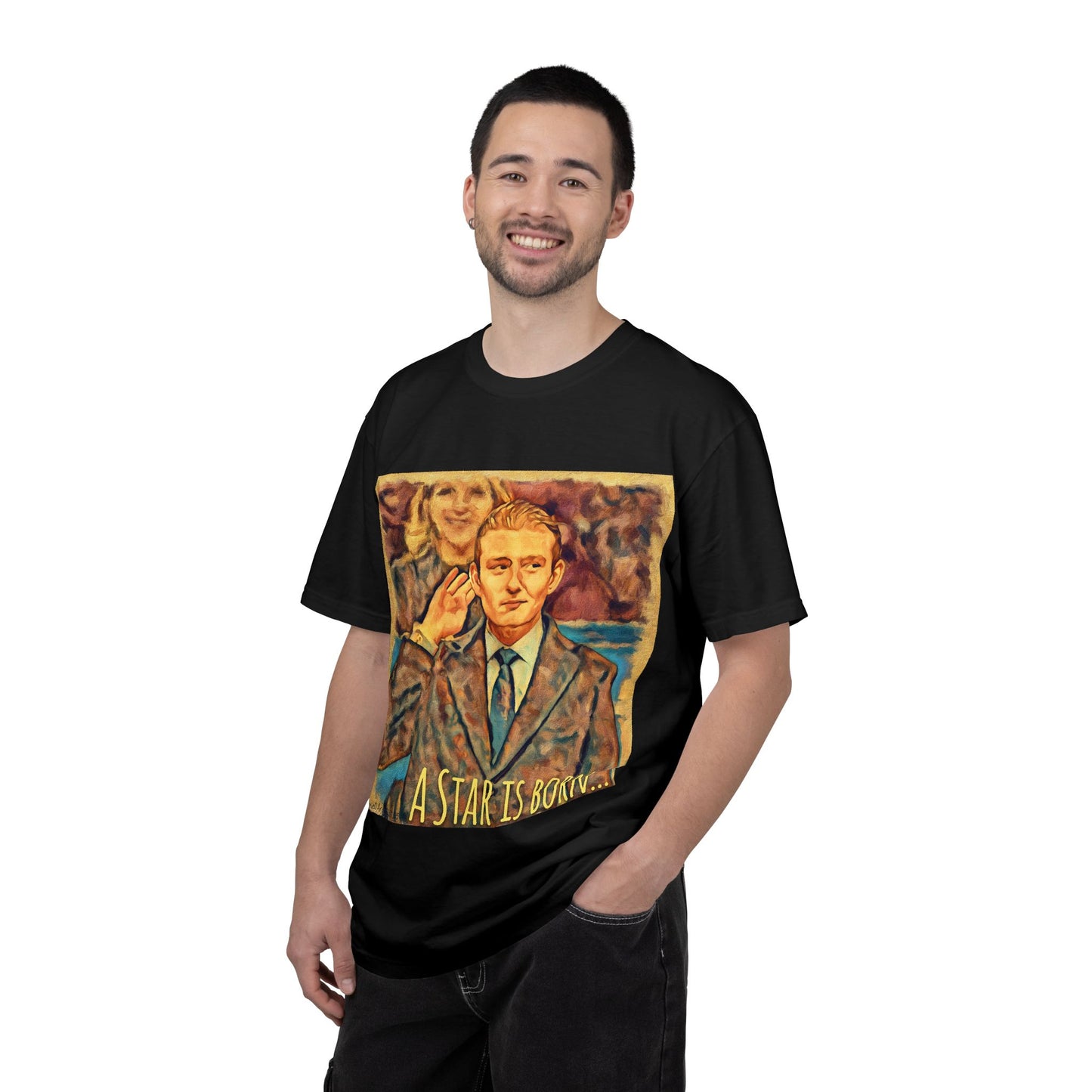 Barron’s “A Star Is Born” T-Shirt — Vintage Portrait Graphic Tee
