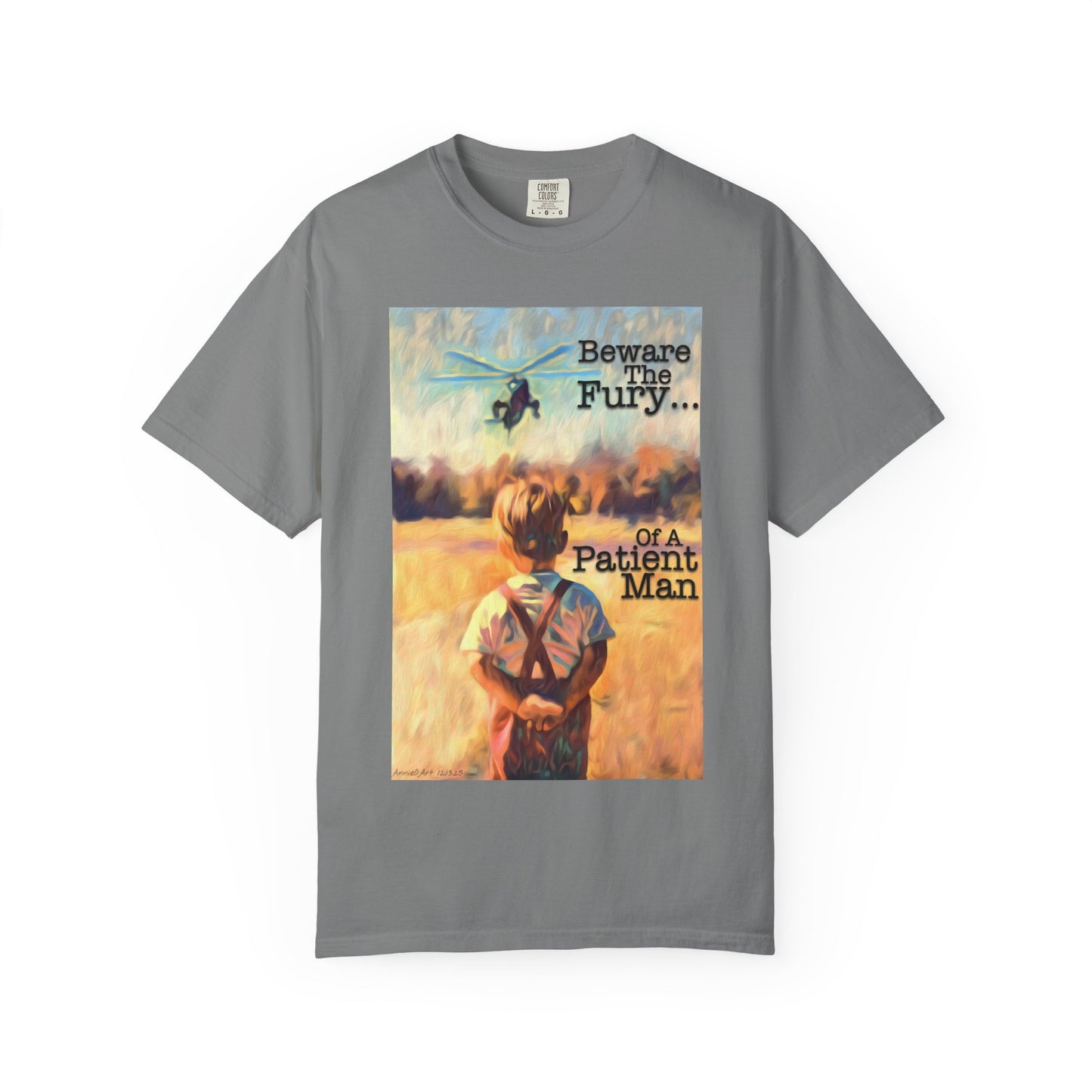 JFK Jr Beware The Fury Of A Patient Man T-Shirt — Vintage Tee