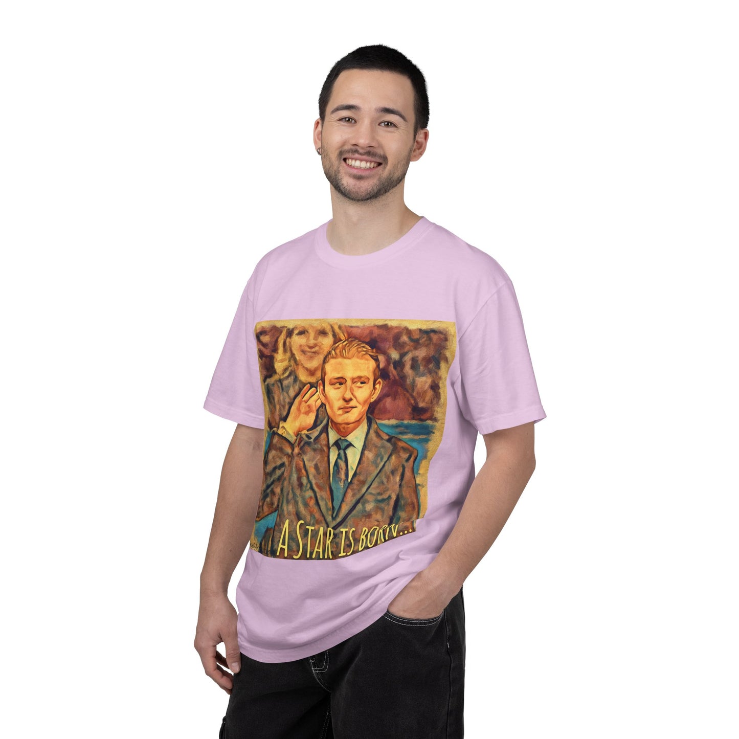 Barron’s “A Star Is Born” T-Shirt — Vintage Portrait Graphic Tee