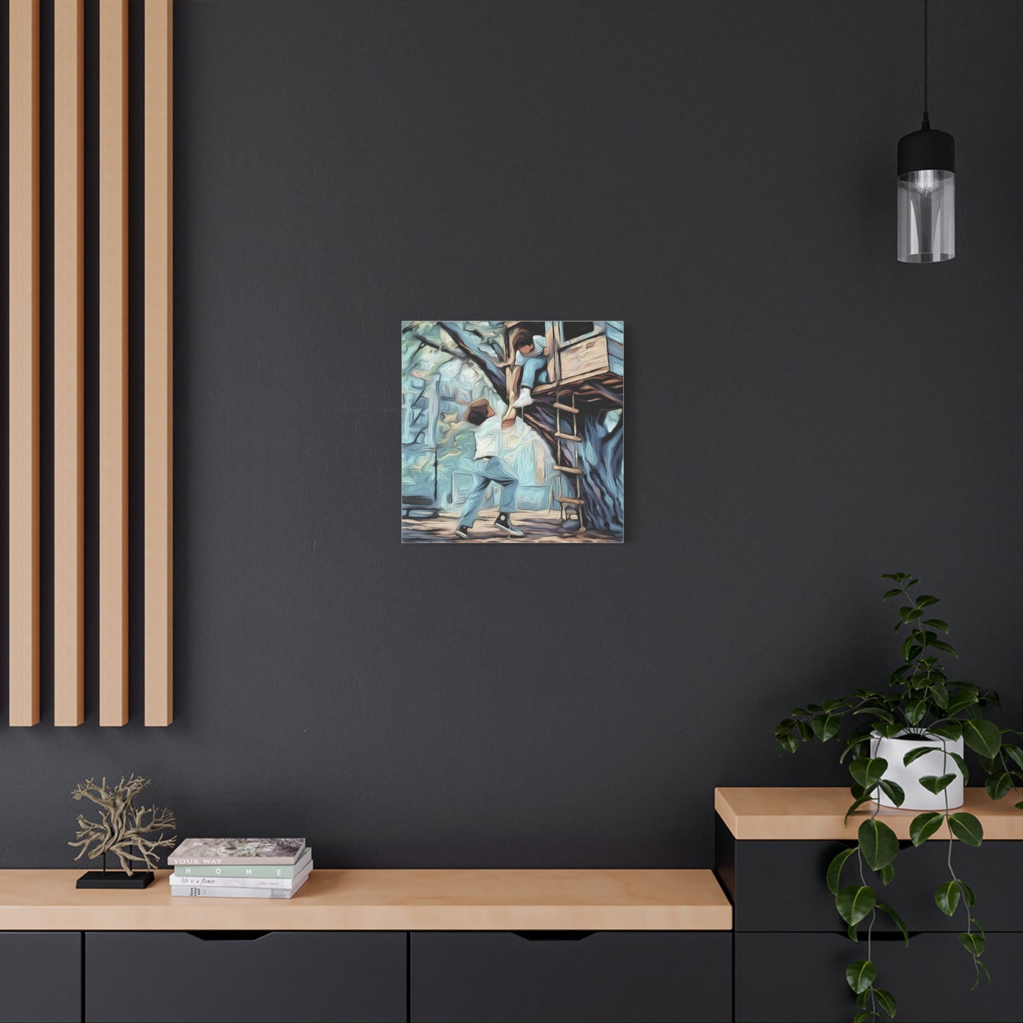 Treehouse ‘Hand Up’  Moment Canvas Wall Art
