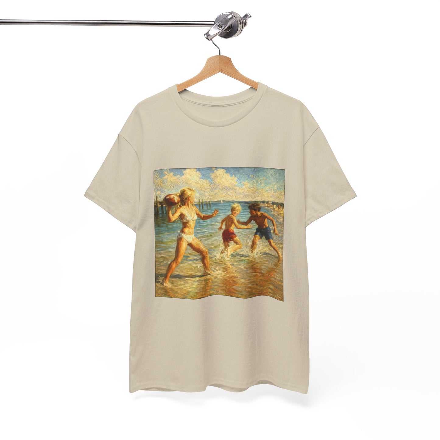 Vintage Beach T‑Shirt — 'Honeysuckle Lodge: 50+ Years of Endless Summer' Retro Seaside Tee