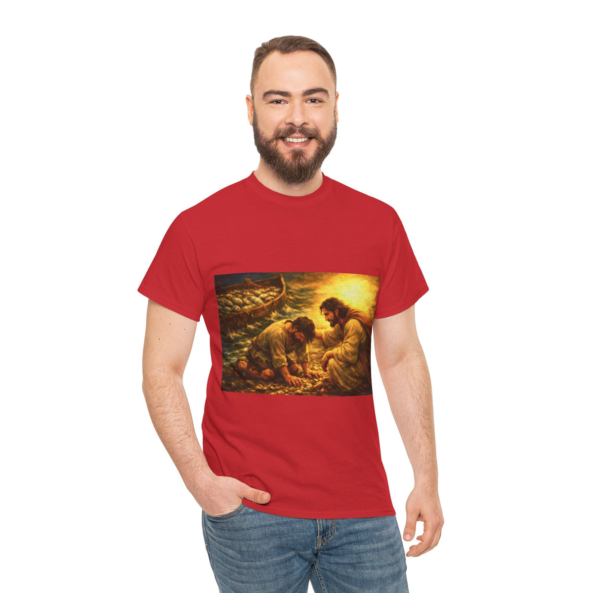 Jesus Calling Peter T-Shirt – Christian Faith Graphic Tee for Men & Women