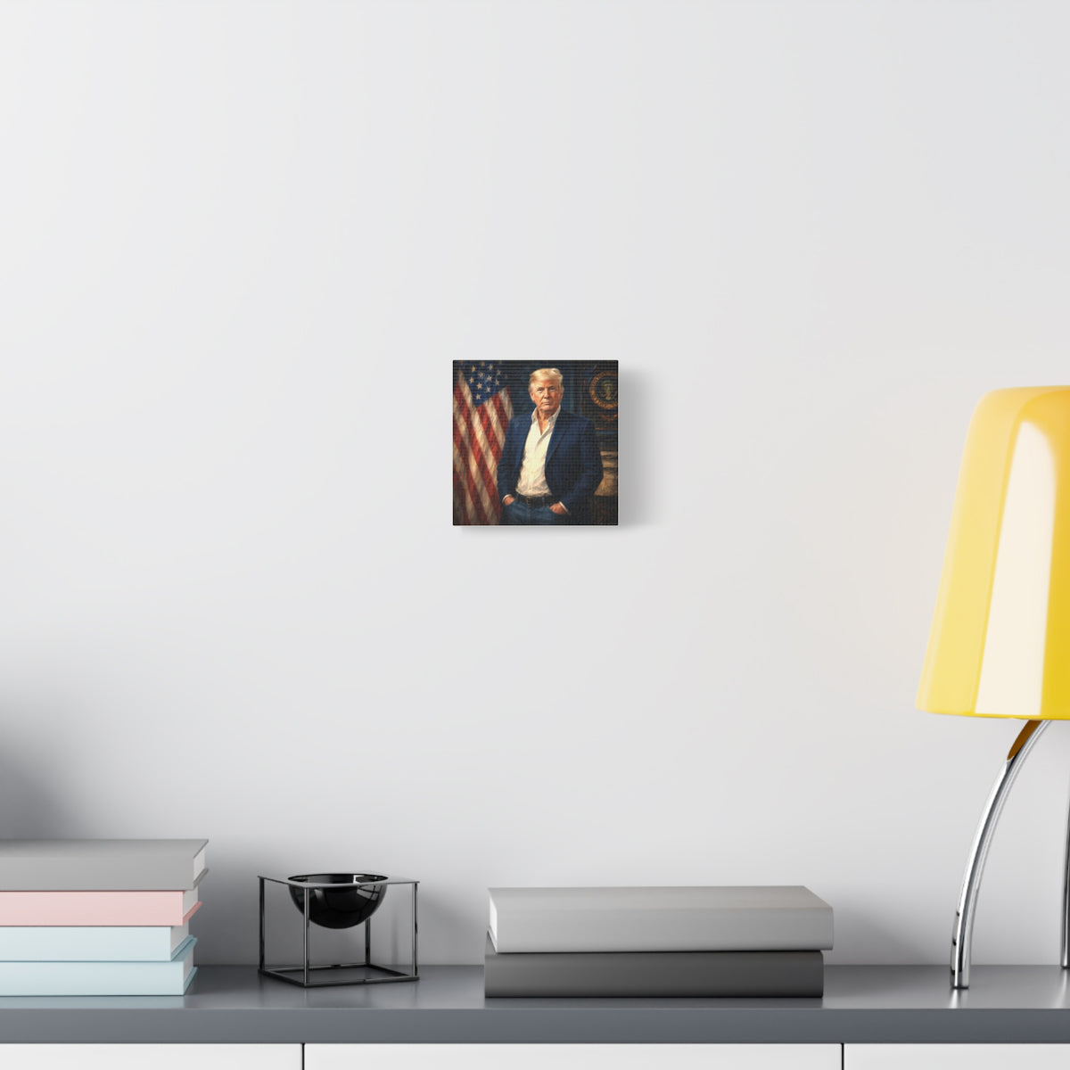 Trump Patriotic Portrait Canvas