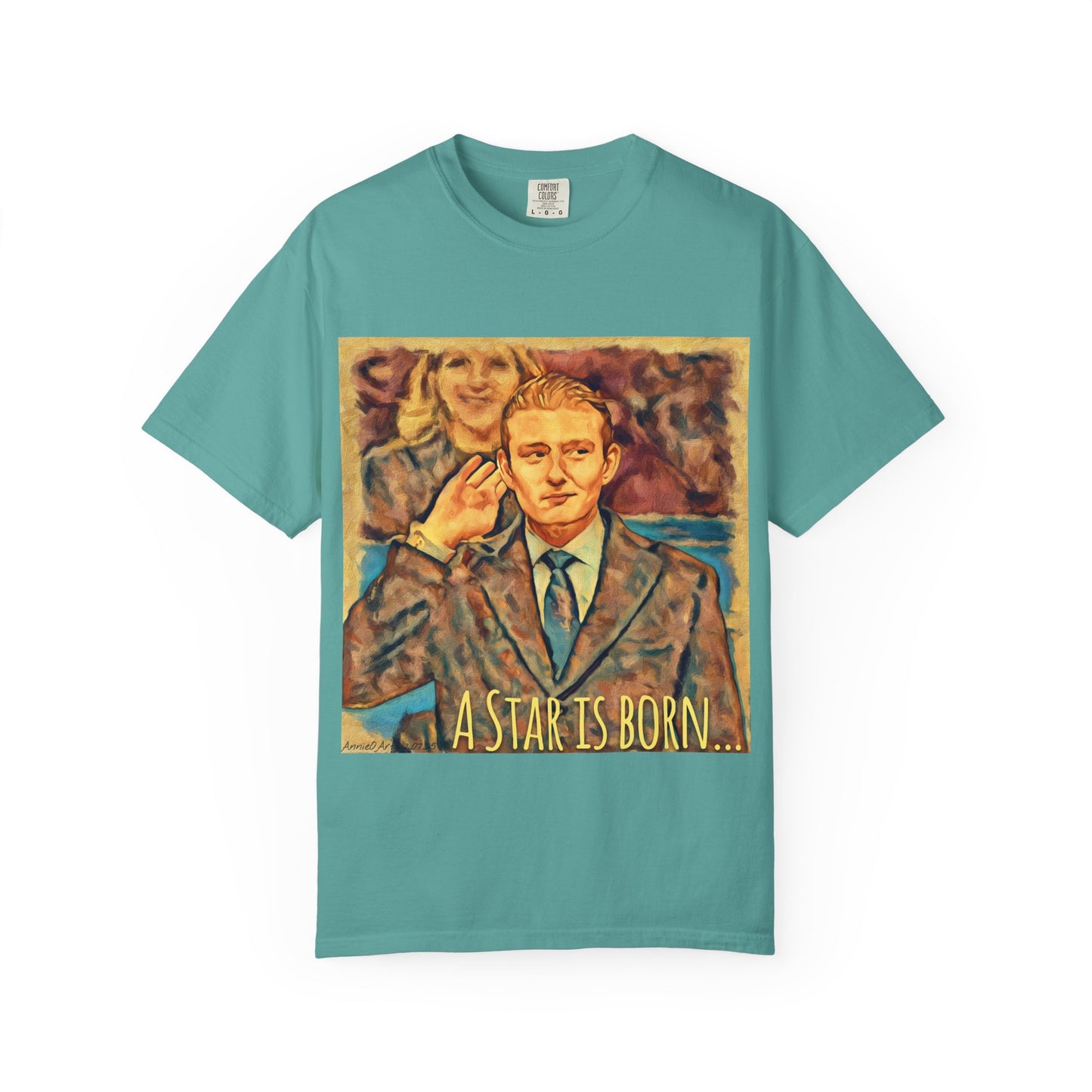 Barron’s “A Star Is Born” T-Shirt — Vintage Portrait Graphic Tee