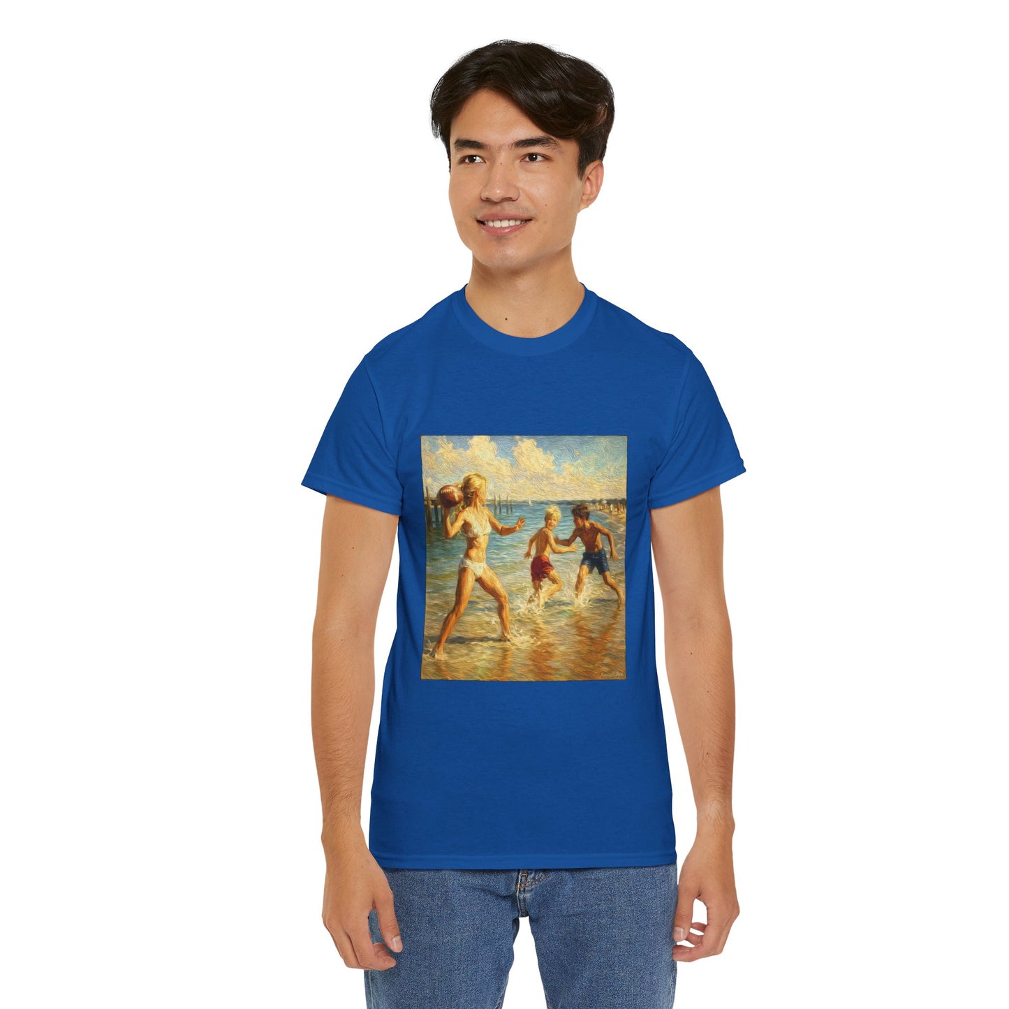 Vintage Beach T‑Shirt — 'Honeysuckle Lodge: 50+ Years of Endless Summer' Retro Seaside Tee