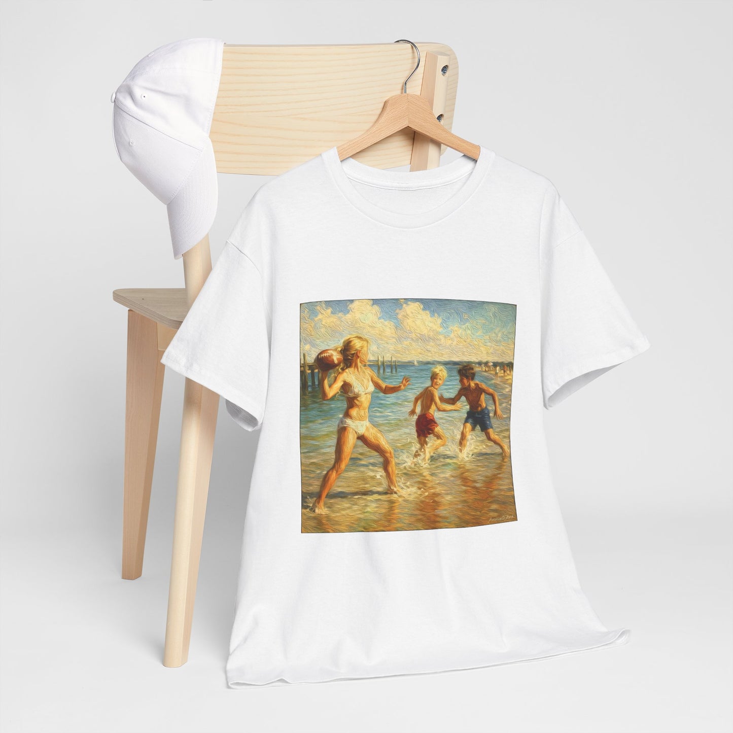 Vintage Beach T‑Shirt — 'Honeysuckle Lodge: 50+ Years of Endless Summer' Retro Seaside Tee