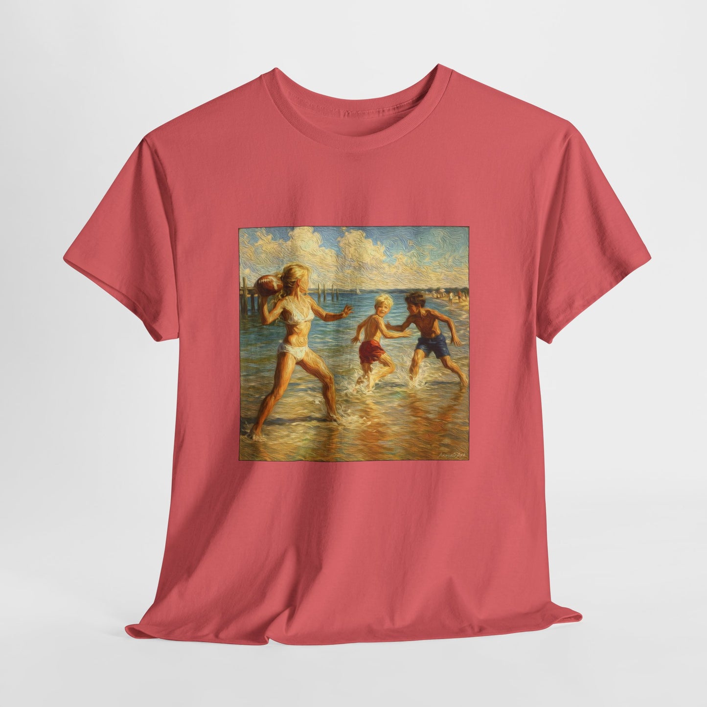 Vintage Beach T‑Shirt — 'Honeysuckle Lodge: 50+ Years of Endless Summer' Retro Seaside Tee