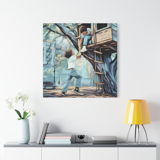 Treehouse ‘Hand Up’  Moment Canvas Wall Art
