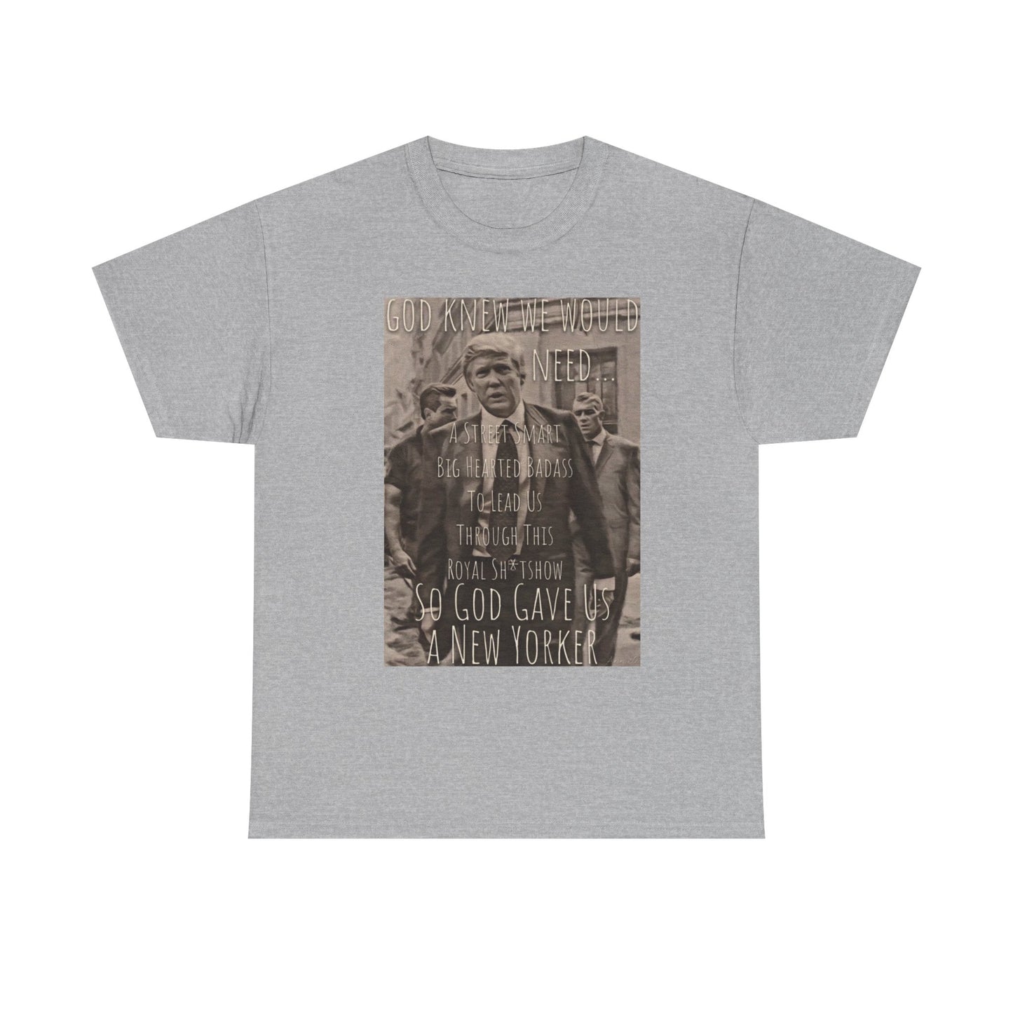 Vintage Trump tee “God gave us a New Yorker” Tee Retro MAGA
