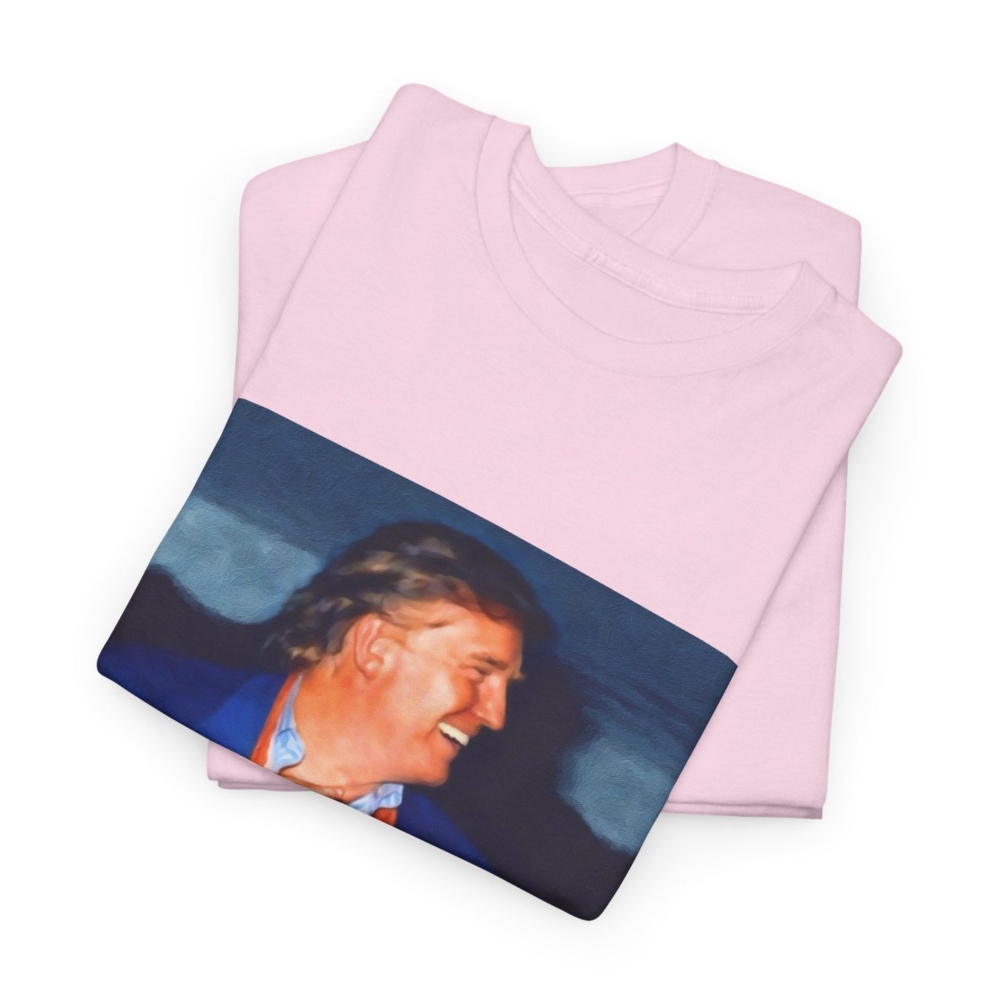 Vintage Portrait Tee with Quote – “Selfless Man, Truly Loved by All Who See It”
