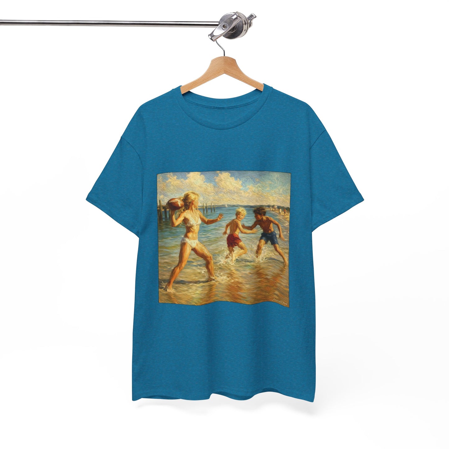 Vintage Beach T‑Shirt — 'Honeysuckle Lodge: 50+ Years of Endless Summer' Retro Seaside Tee