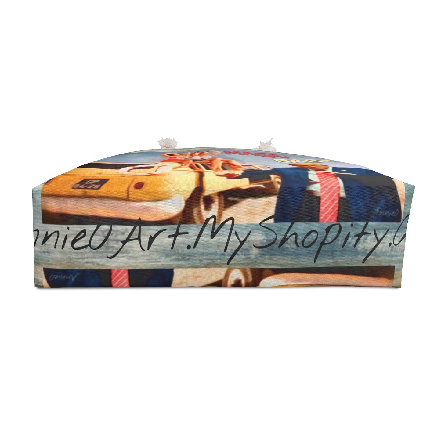 Beach bag-Retro MAGA Beach Weekender Bag — Fun Patriotic Travel Tote