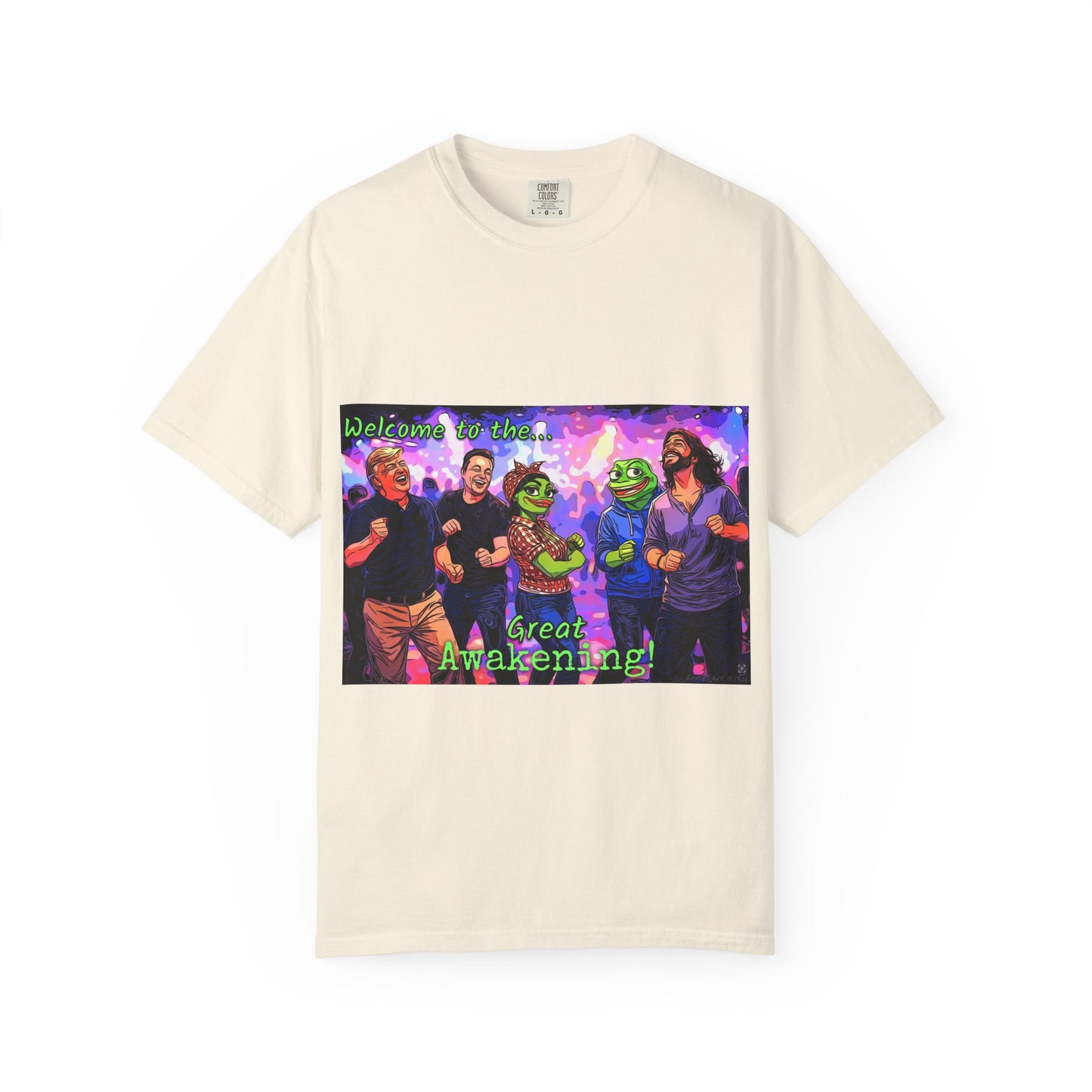 Great Awakening T-Shirt — Psychedelic Pepe & Friends Graphic Tee
