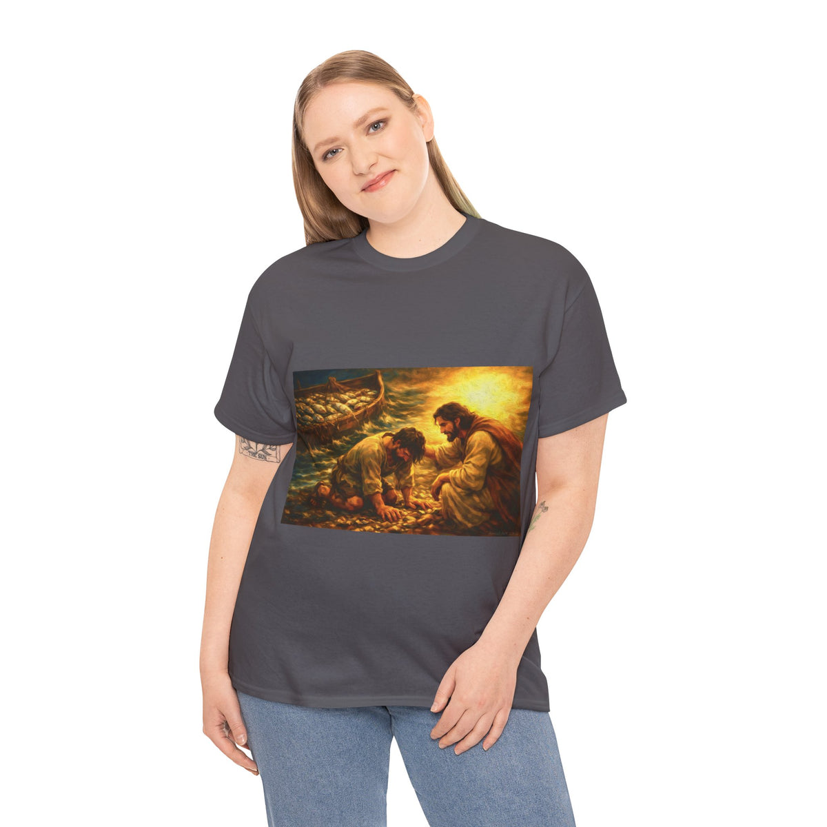 Jesus Calling Peter T-Shirt – Christian Faith Graphic Tee for Men & Women