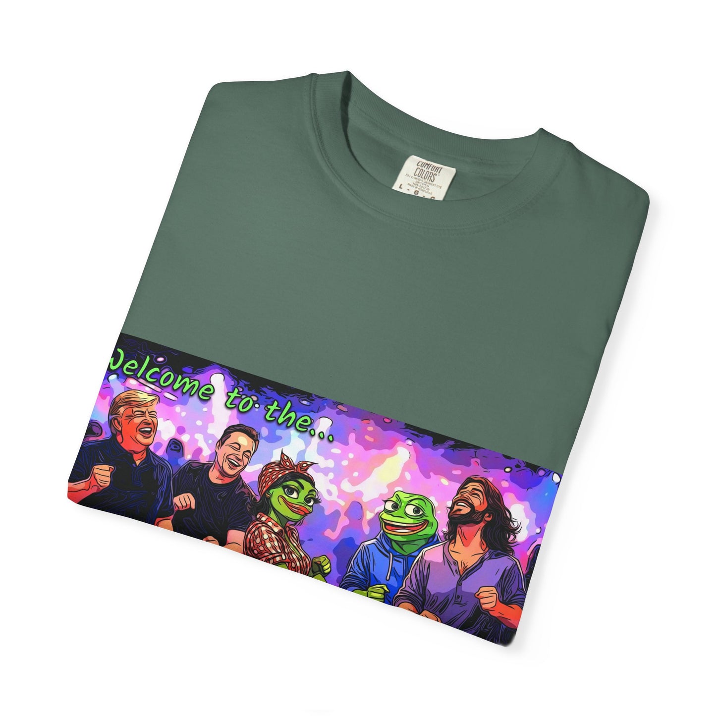 Great Awakening T-Shirt — Psychedelic Pepe & Friends Graphic Tee