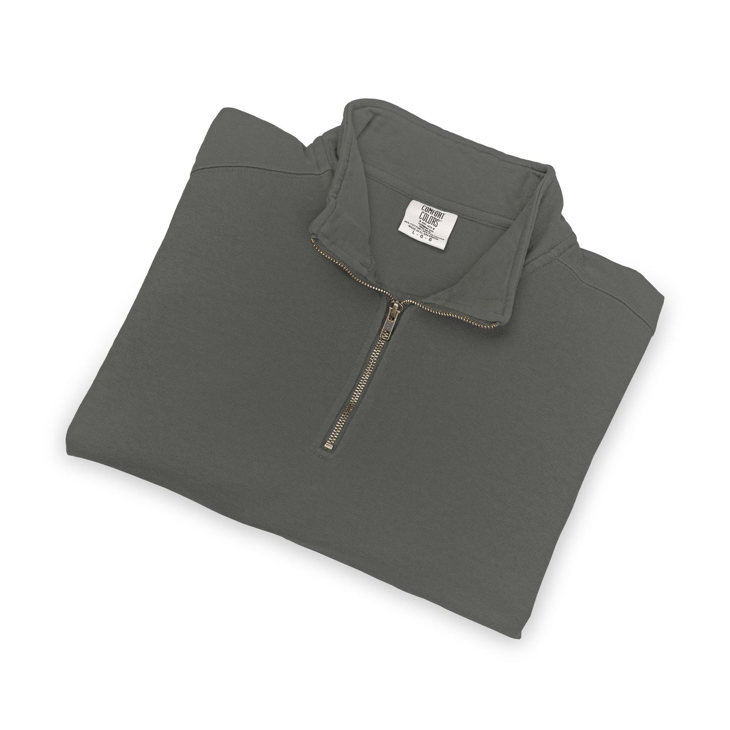 Trump MAGA Quarter-Zip Sweatshirt — Back Art ‘the great maga king’ Graphic- Runs small-order 1 size up