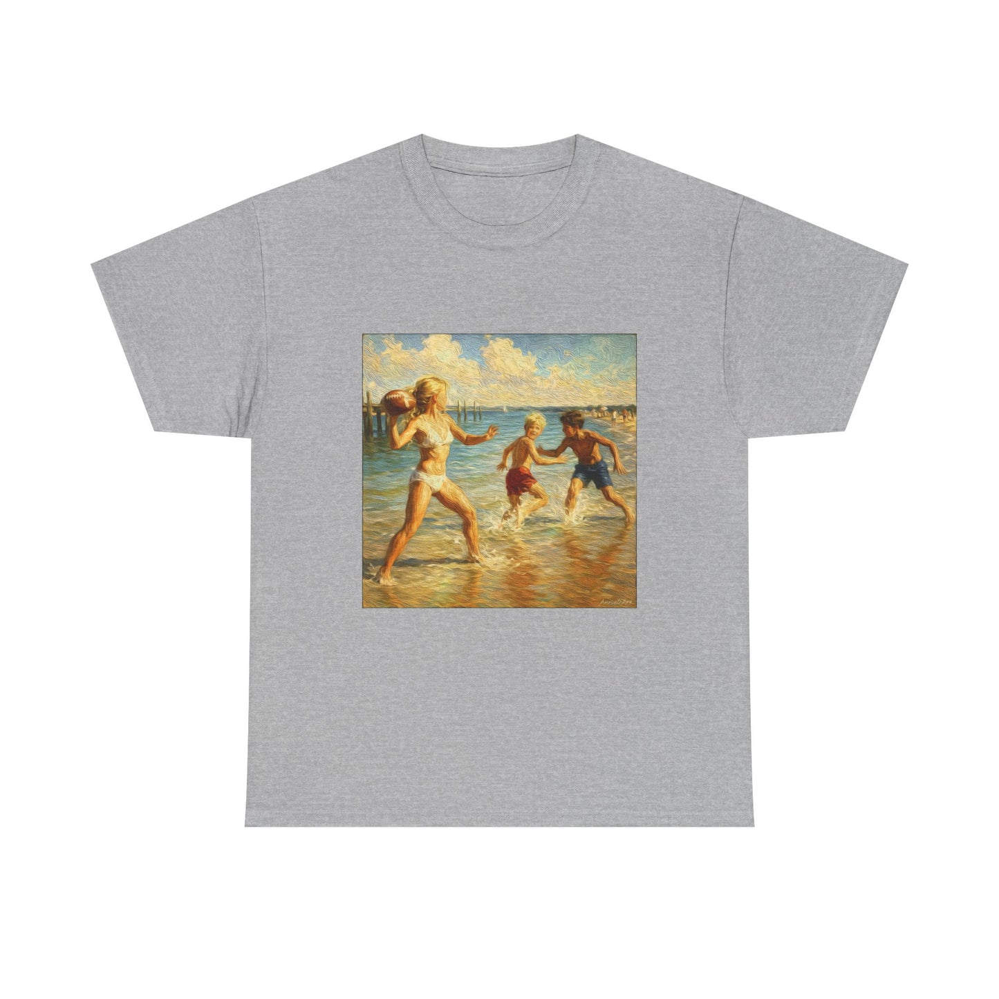 Vintage Beach T‑Shirt — 'Honeysuckle Lodge: 50+ Years of Endless Summer' Retro Seaside Tee