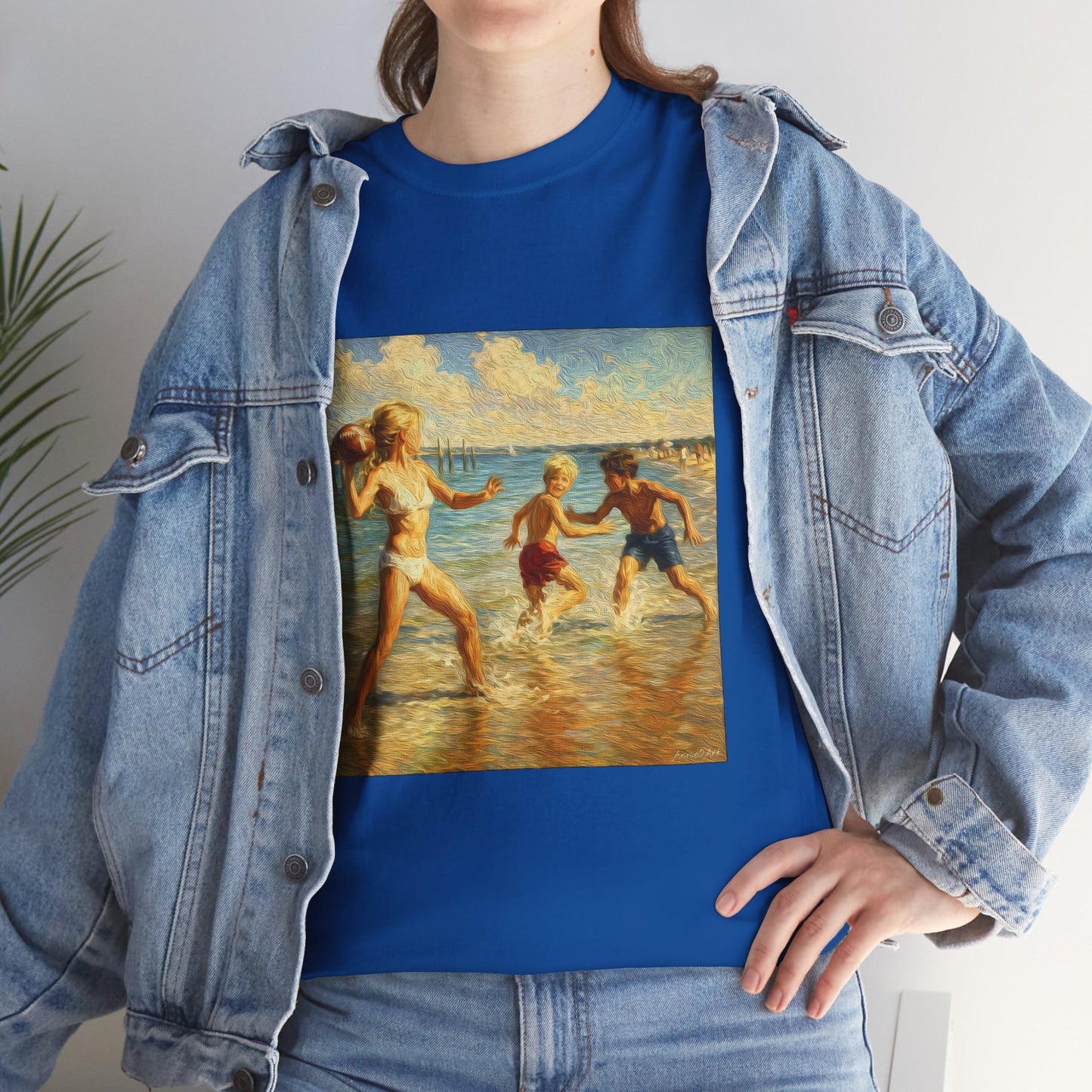 Vintage Beach T‑Shirt — 'Honeysuckle Lodge: 50+ Years of Endless Summer' Retro Seaside Tee