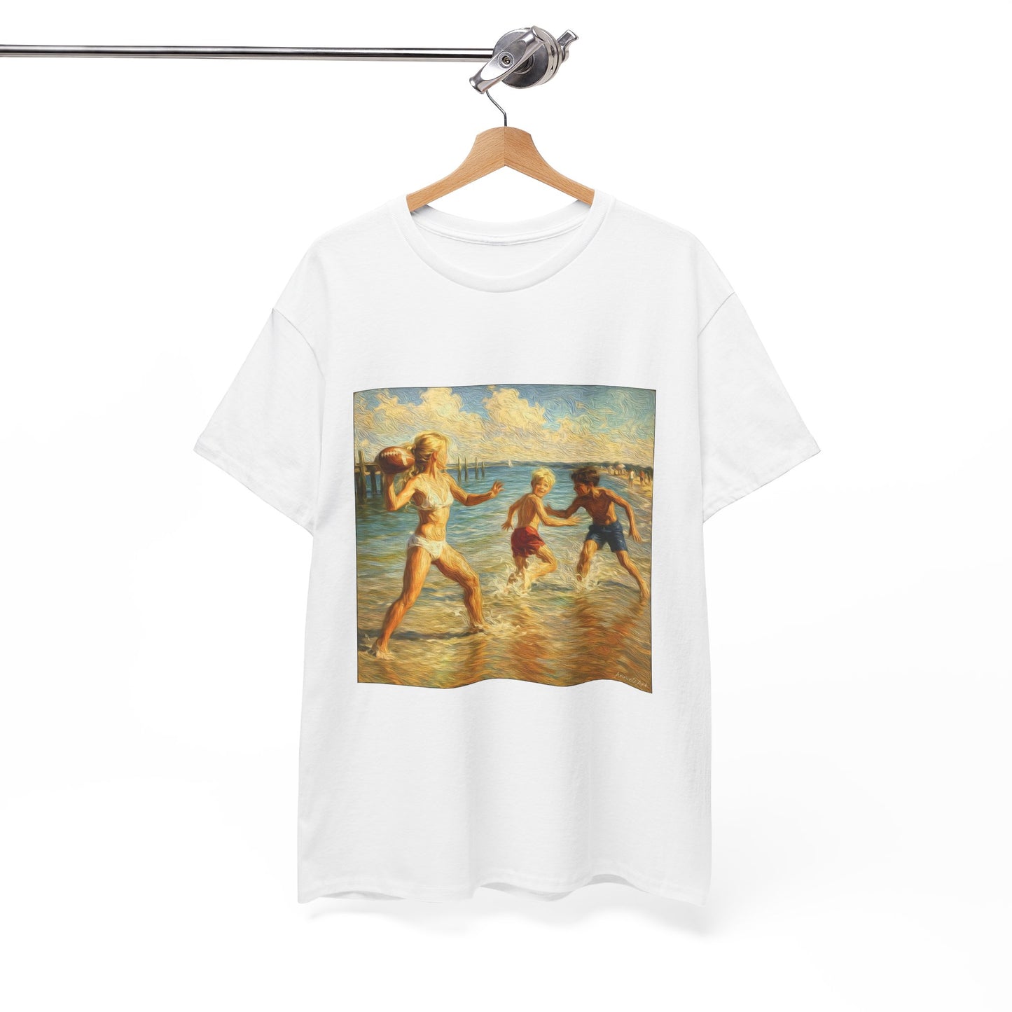 Vintage Beach T‑Shirt — 'Honeysuckle Lodge: 50+ Years of Endless Summer' Retro Seaside Tee