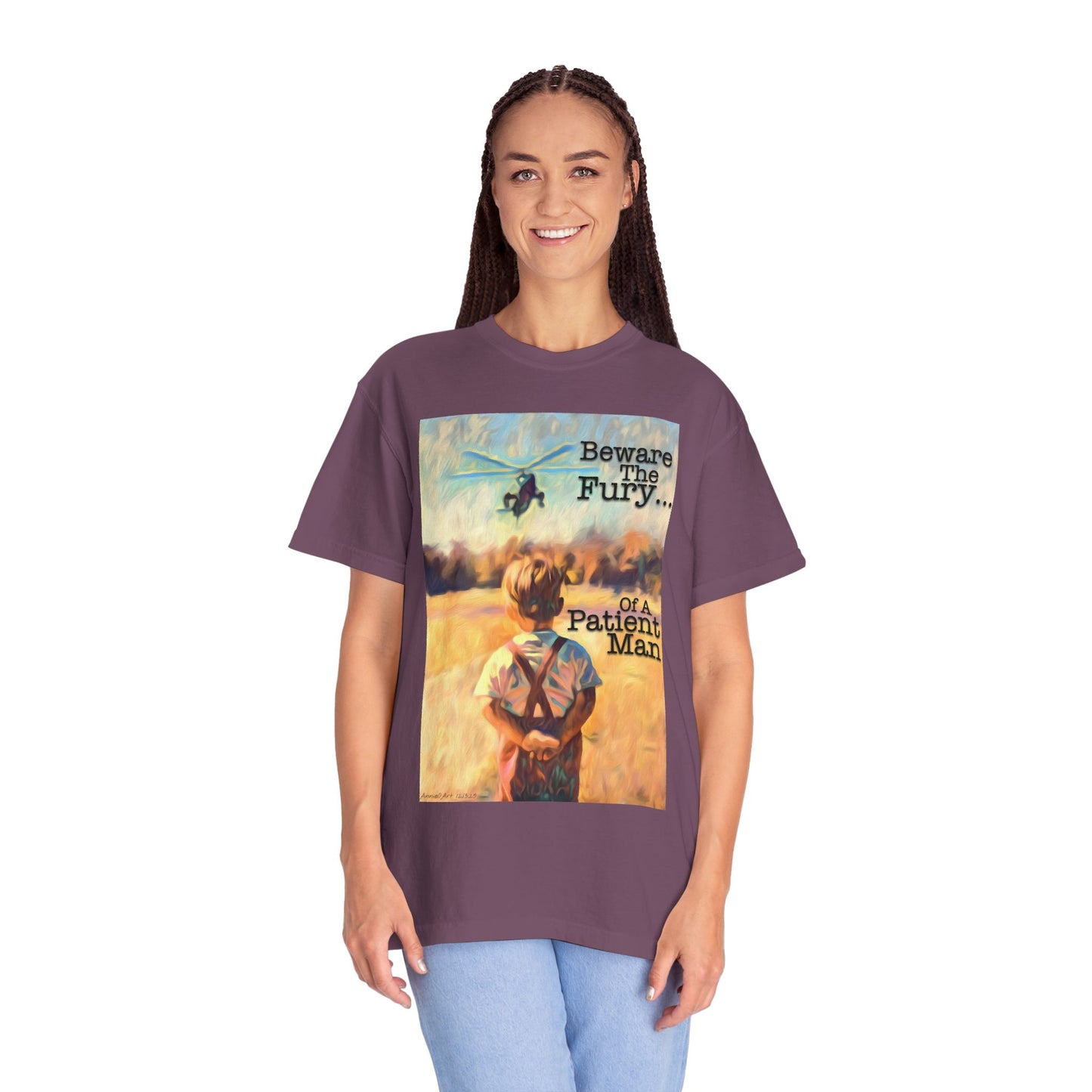 JFK Jr Beware The Fury Of A Patient Man T-Shirt — Vintage Tee