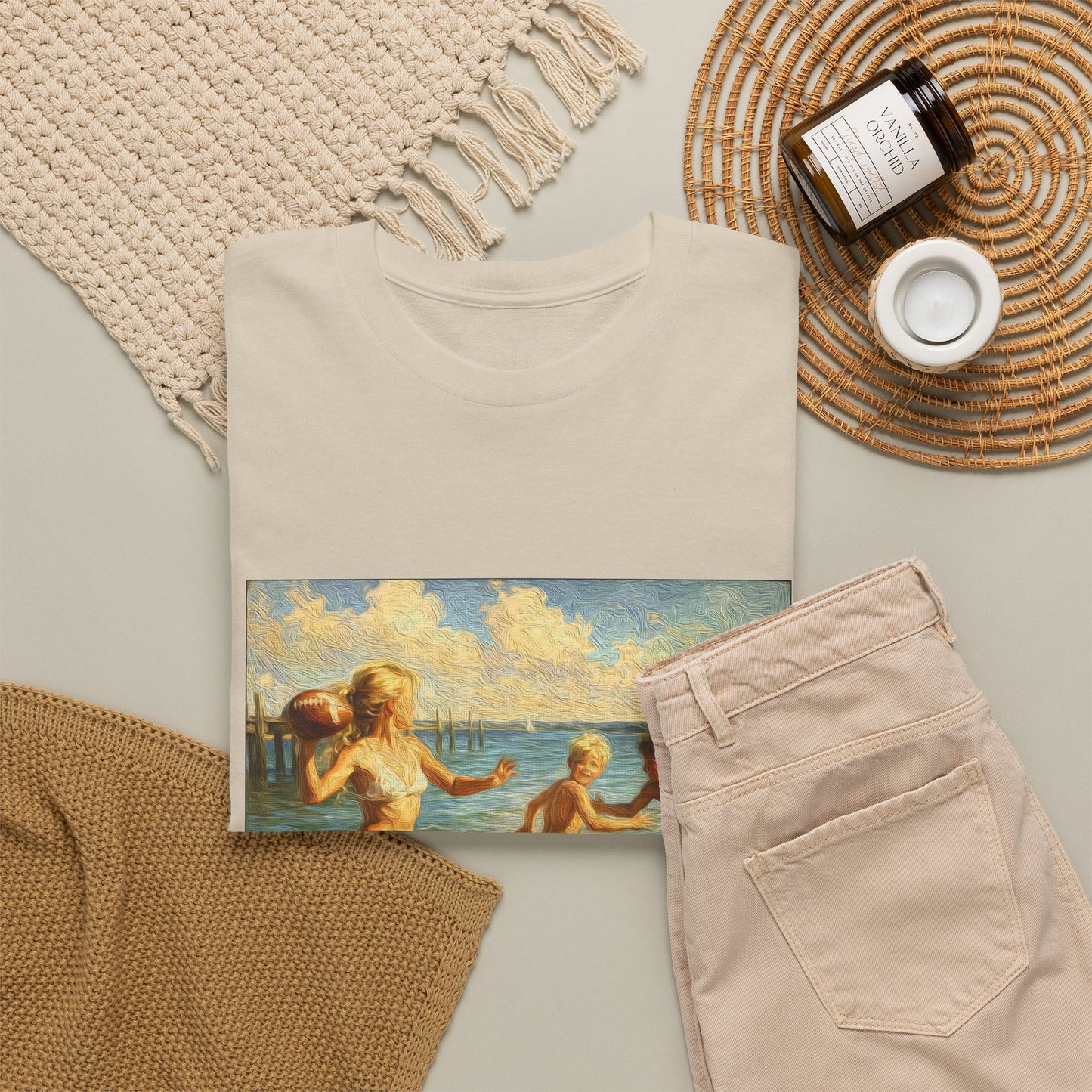 Vintage Beach T‑Shirt — 'Honeysuckle Lodge: 50+ Years of Endless Summer' Retro Seaside Tee