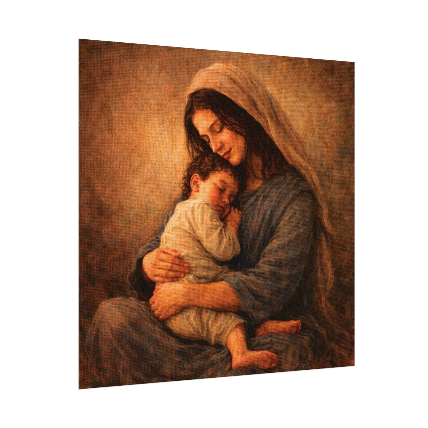 Madonna with Baby Jesus—Matte Posters