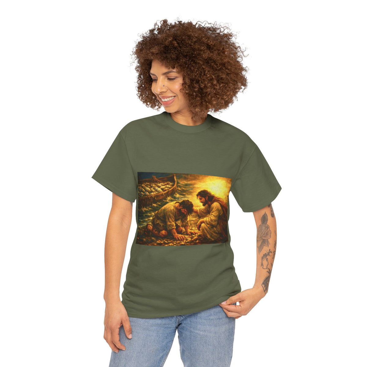 Jesus Calling Peter T-Shirt – Christian Faith Graphic Tee for Men & Women