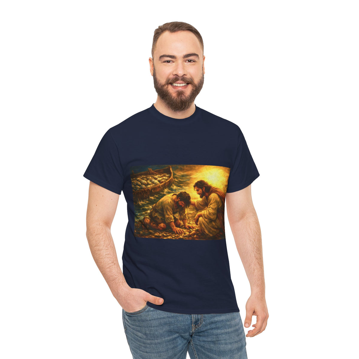 Jesus Calling Peter T-Shirt – Christian Faith Graphic Tee for Men & Women