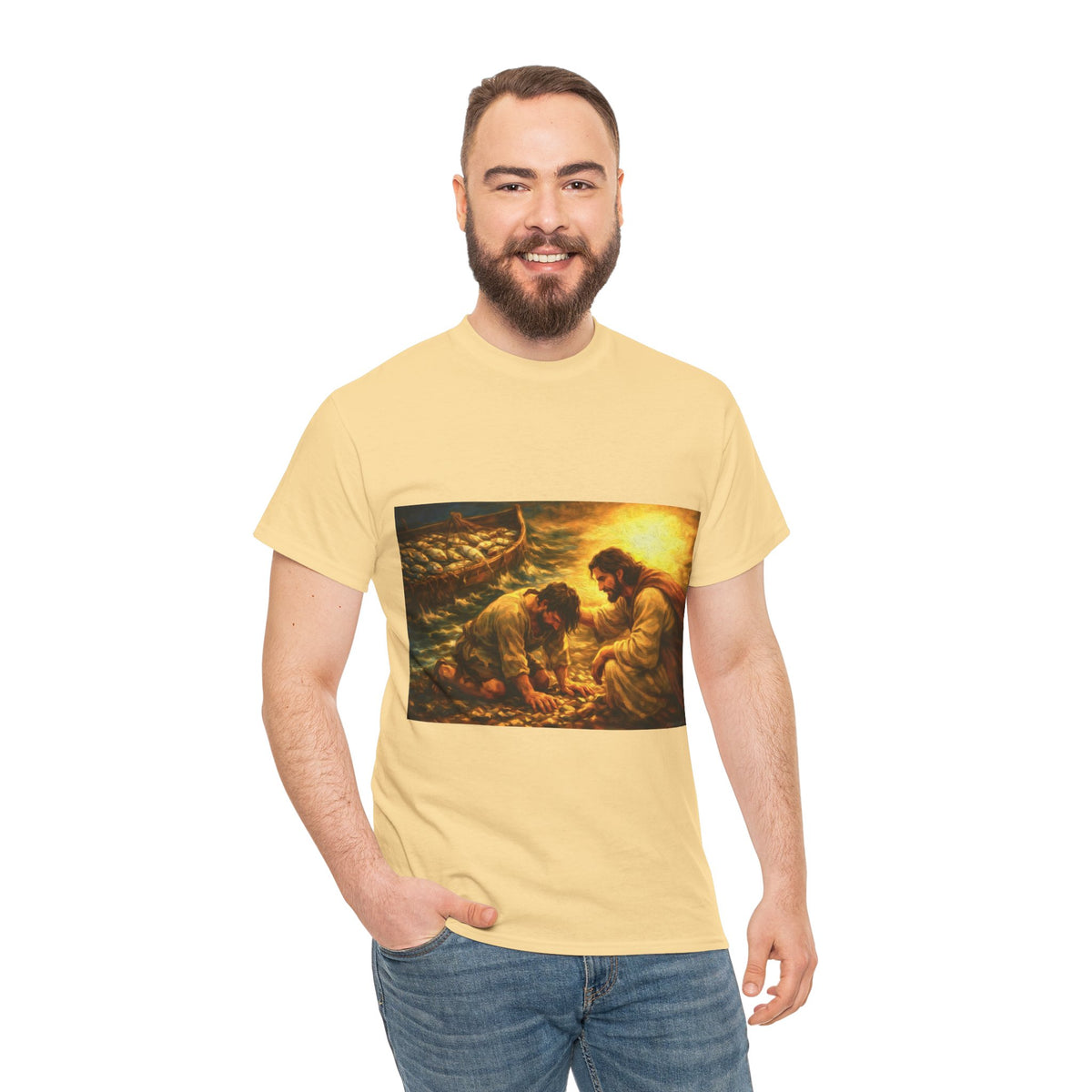 Jesus Calling Peter T-Shirt – Christian Faith Graphic Tee for Men & Women