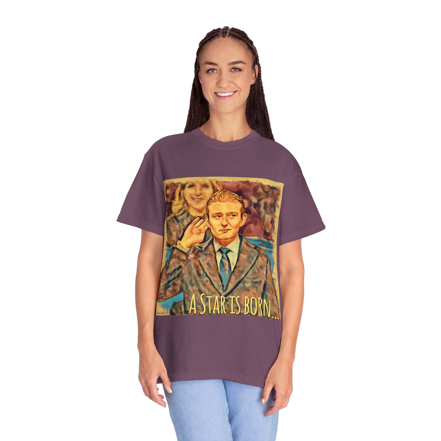 Barron’s “A Star Is Born” T-Shirt — Vintage Portrait Graphic Tee