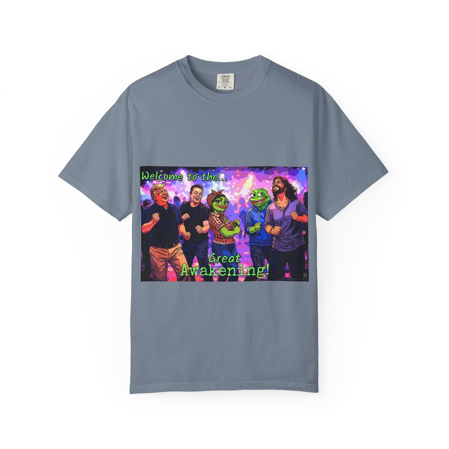 Great Awakening T-Shirt — Psychedelic Pepe & Friends Graphic Tee