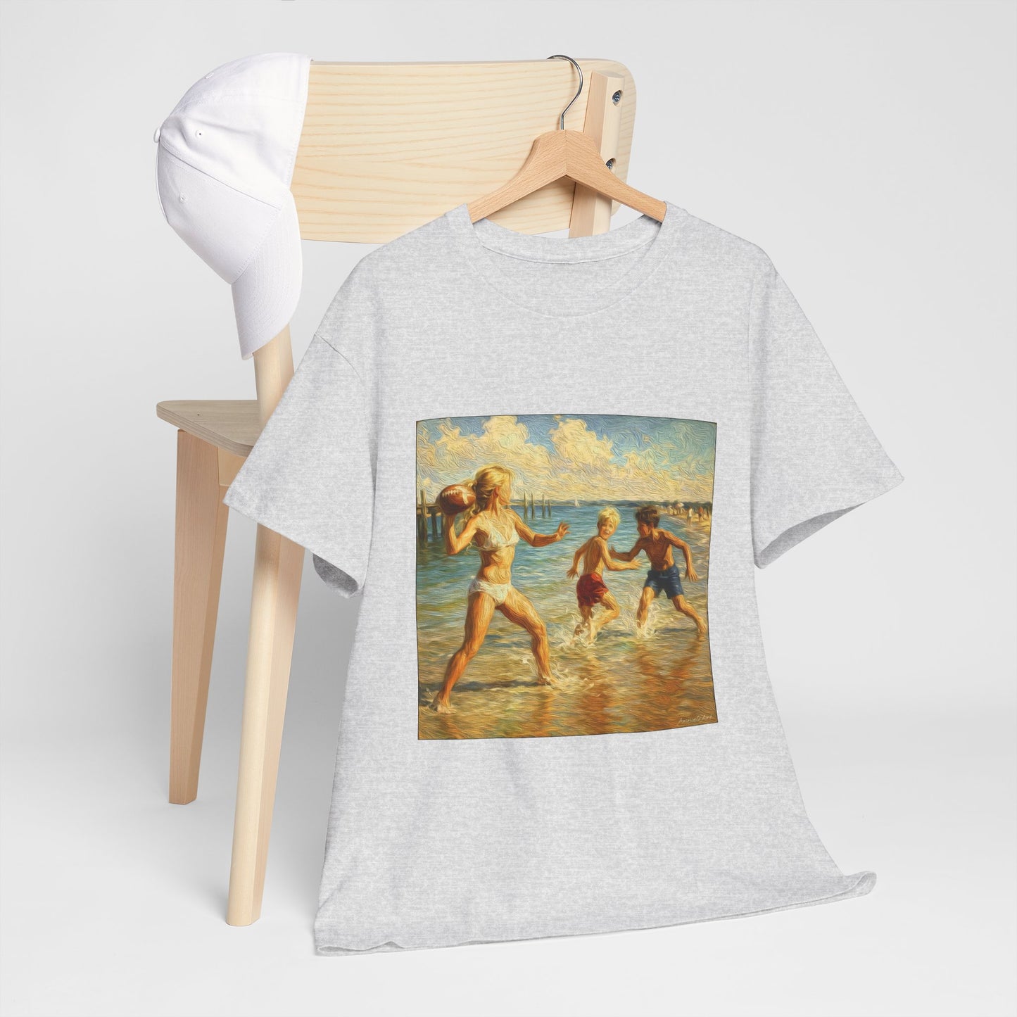Vintage Beach T‑Shirt — 'Honeysuckle Lodge: 50+ Years of Endless Summer' Retro Seaside Tee