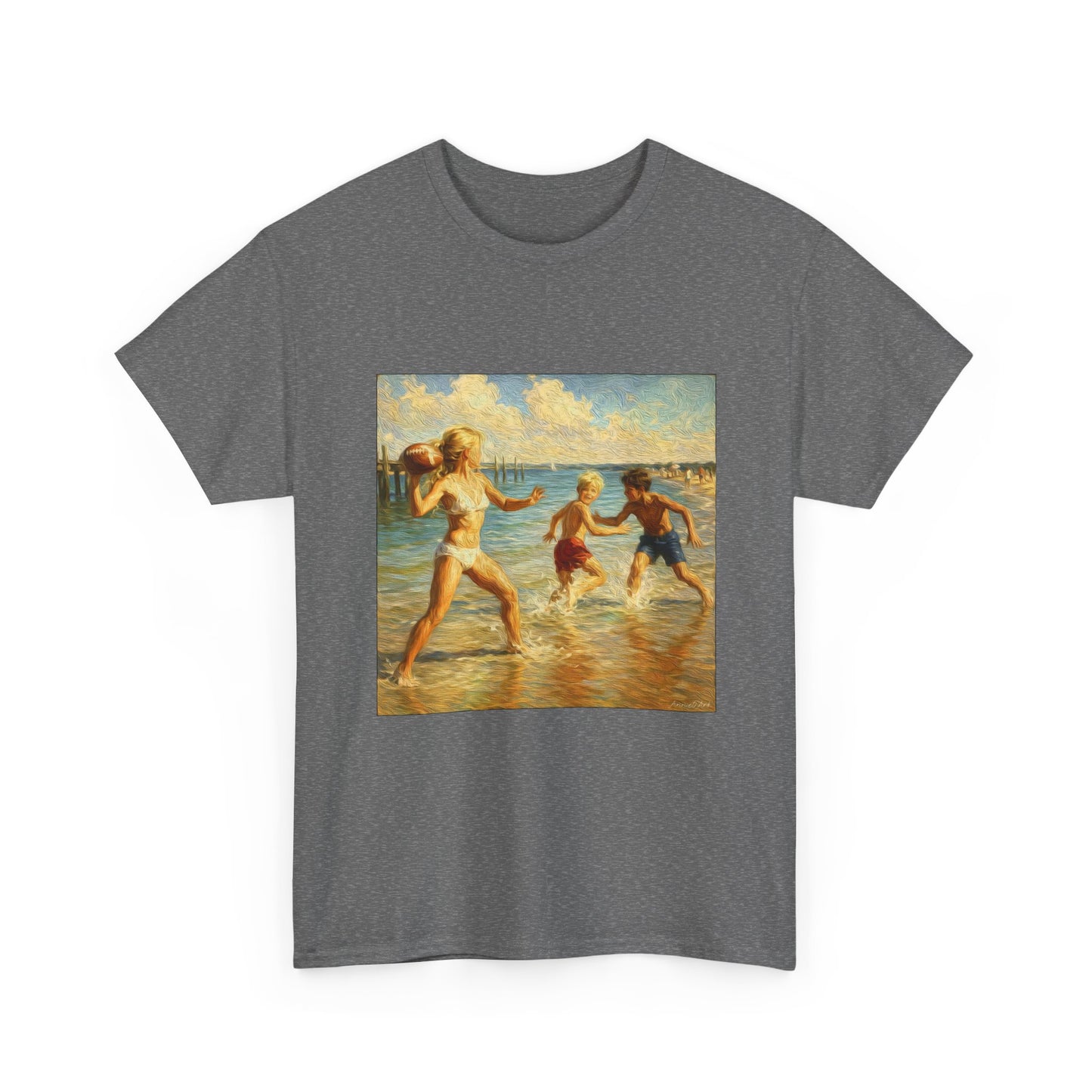Vintage Beach T‑Shirt — 'Honeysuckle Lodge: 50+ Years of Endless Summer' Retro Seaside Tee
