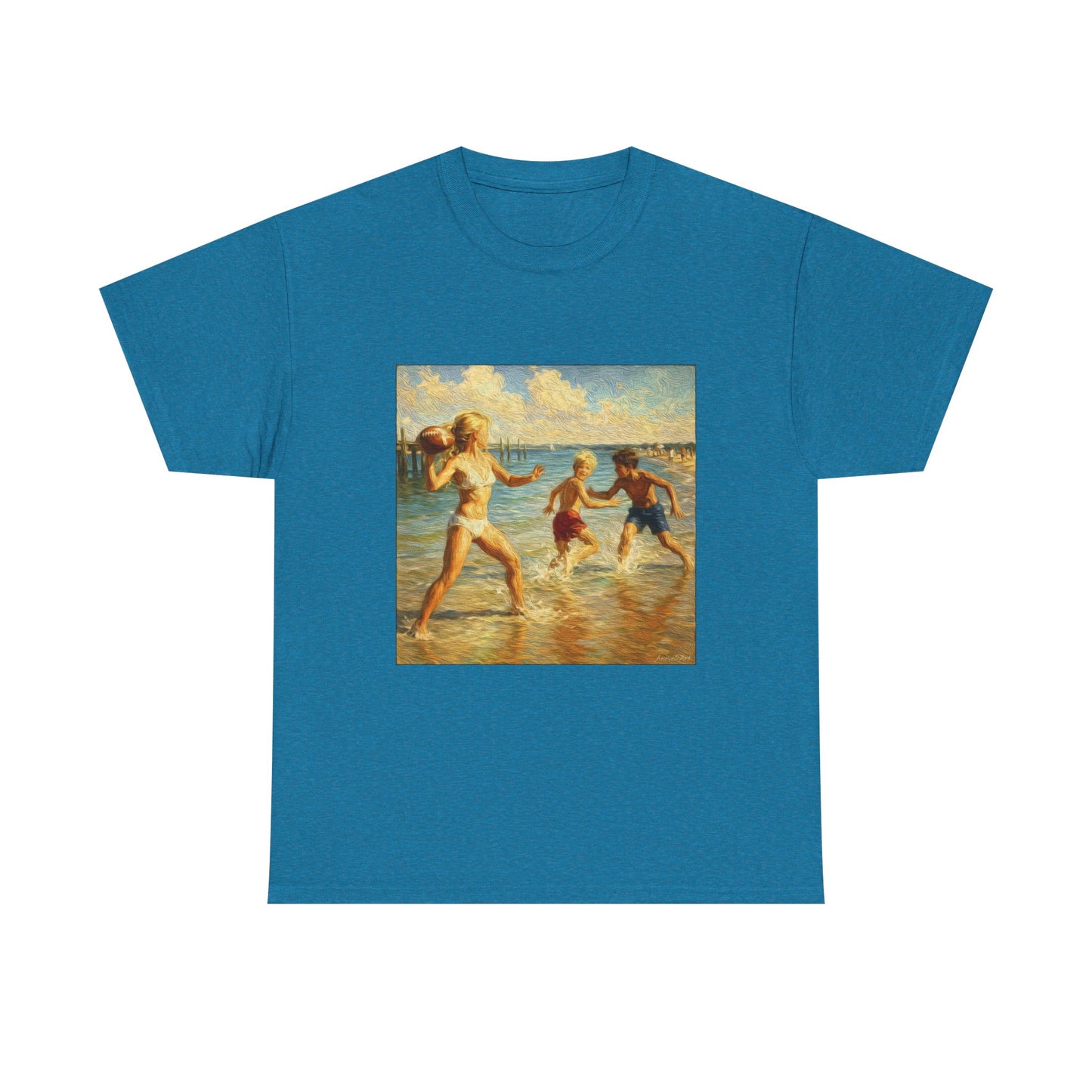 Vintage Beach T‑Shirt — 'Honeysuckle Lodge: 50+ Years of Endless Summer' Retro Seaside Tee