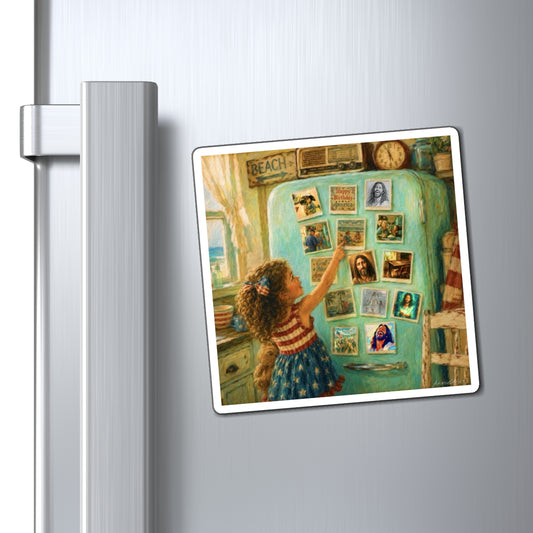 ‘Kid Level Learning’ Magnets – Inspirational Fridge Magnet