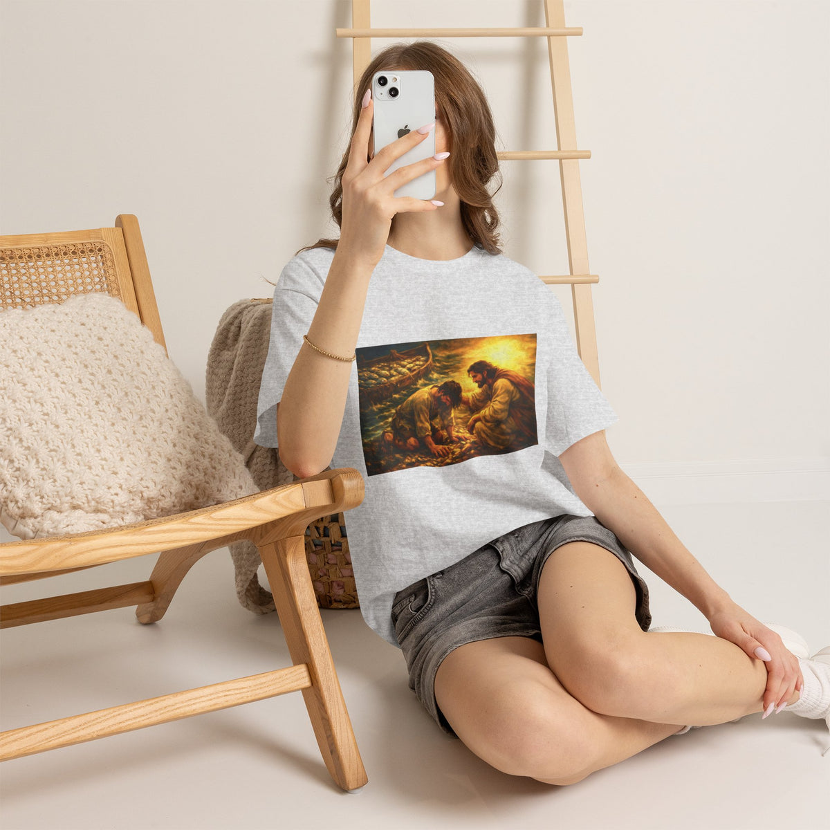 Jesus Calling Peter T-Shirt – Christian Faith Graphic Tee for Men & Women