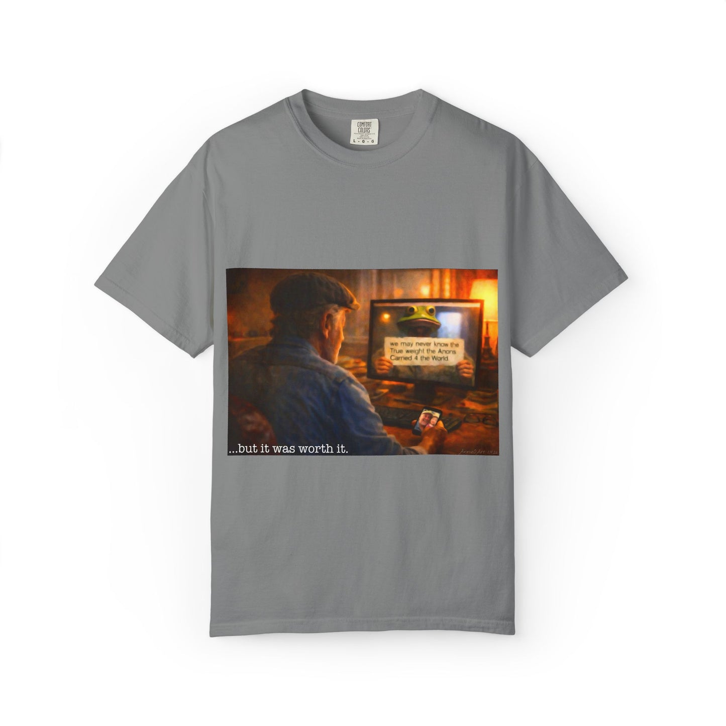 Anons, Keyboard Warriors 'But It Was Worth It' Tee