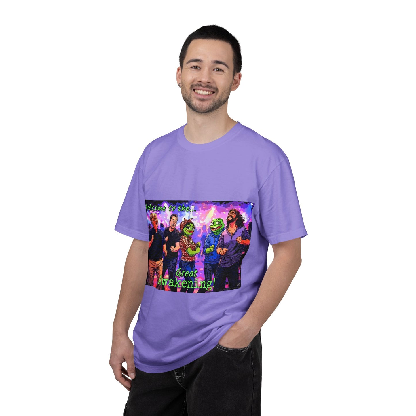 Great Awakening T-Shirt — Psychedelic Pepe & Friends Graphic Tee