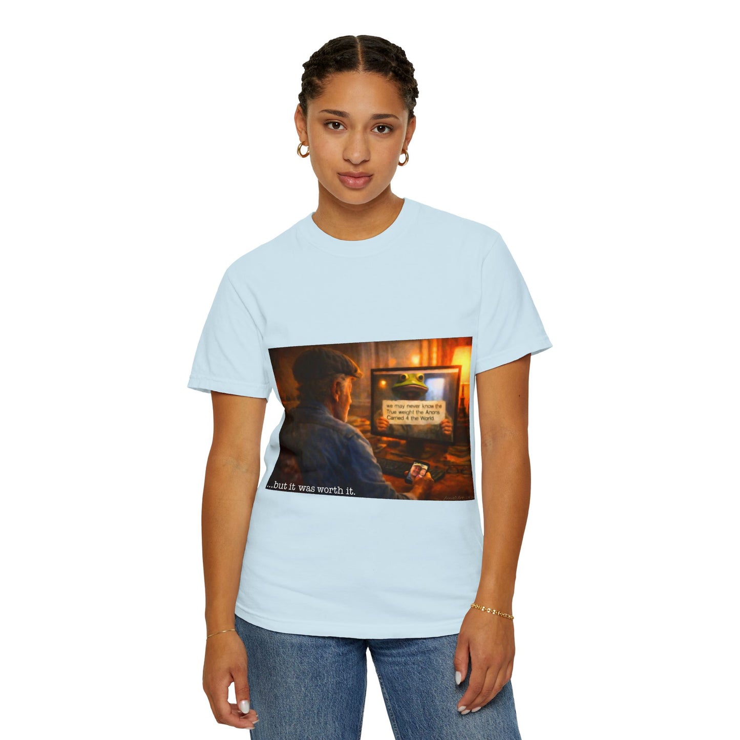 Anons, Keyboard Warriors 'But It Was Worth It' Tee
