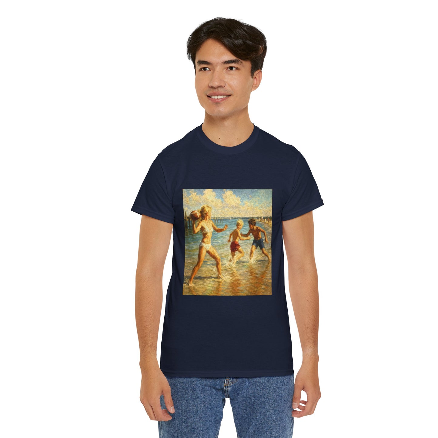 Vintage Beach T‑Shirt — 'Honeysuckle Lodge: 50+ Years of Endless Summer' Retro Seaside Tee