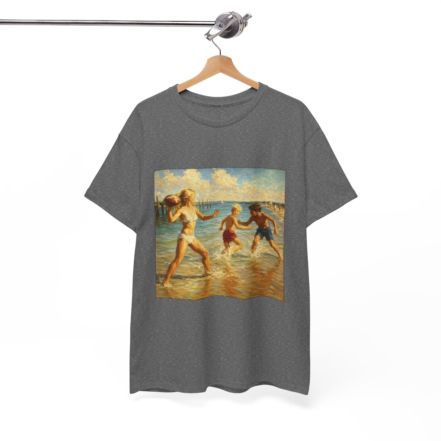 Vintage Beach T‑Shirt — 'Honeysuckle Lodge: 50+ Years of Endless Summer' Retro Seaside Tee