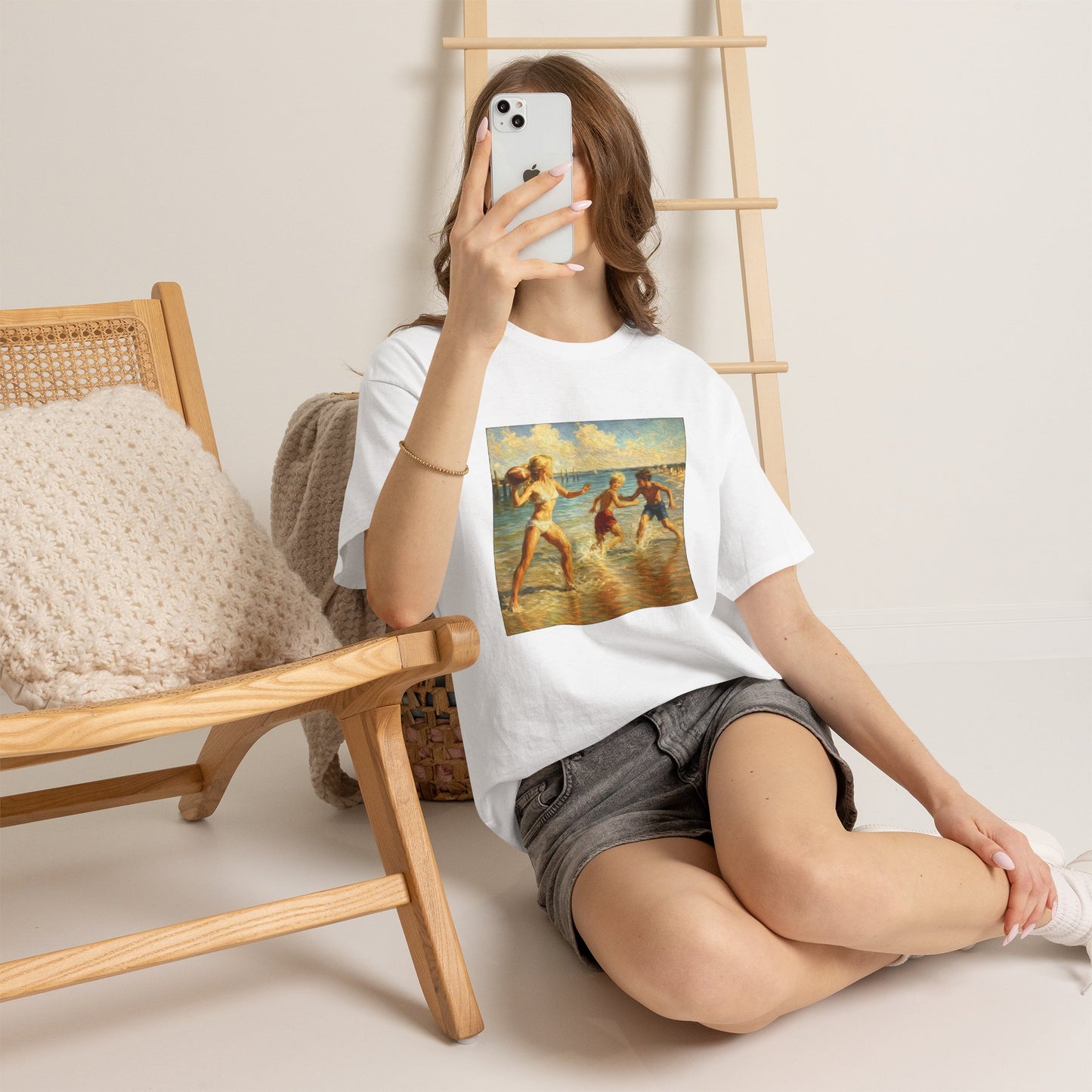 Vintage Beach T‑Shirt — 'Honeysuckle Lodge: 50+ Years of Endless Summer' Retro Seaside Tee