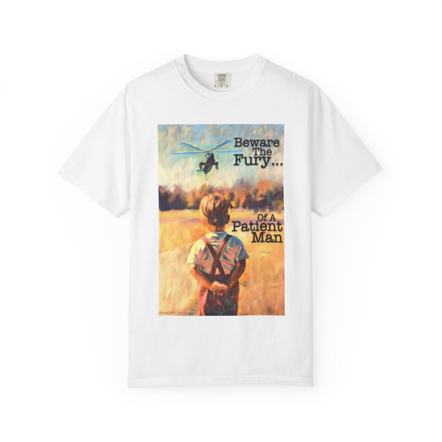 JFK Jr Beware The Fury Of A Patient Man T-Shirt — Vintage Tee