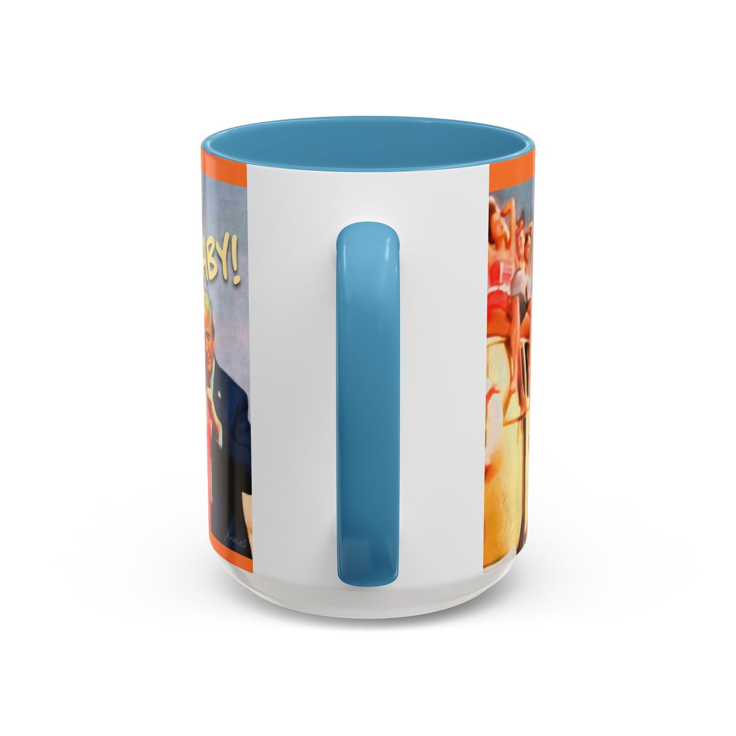 Political Novelty Covfefe Mug – "MAGA Baby" Retro Campaign Design