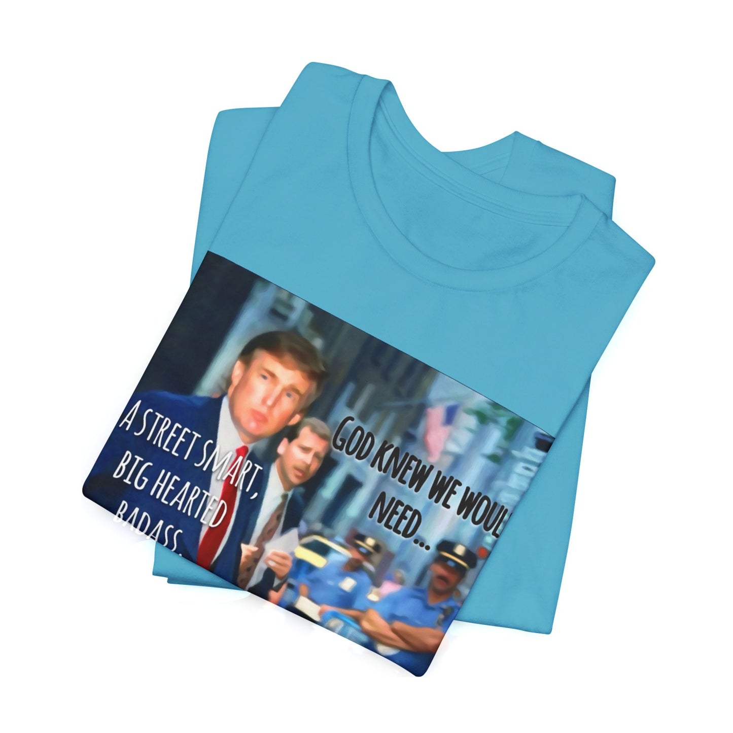 New Yorker Tribute T-Shirt — "So God Gave Us a New Yorker" Graphic Tee