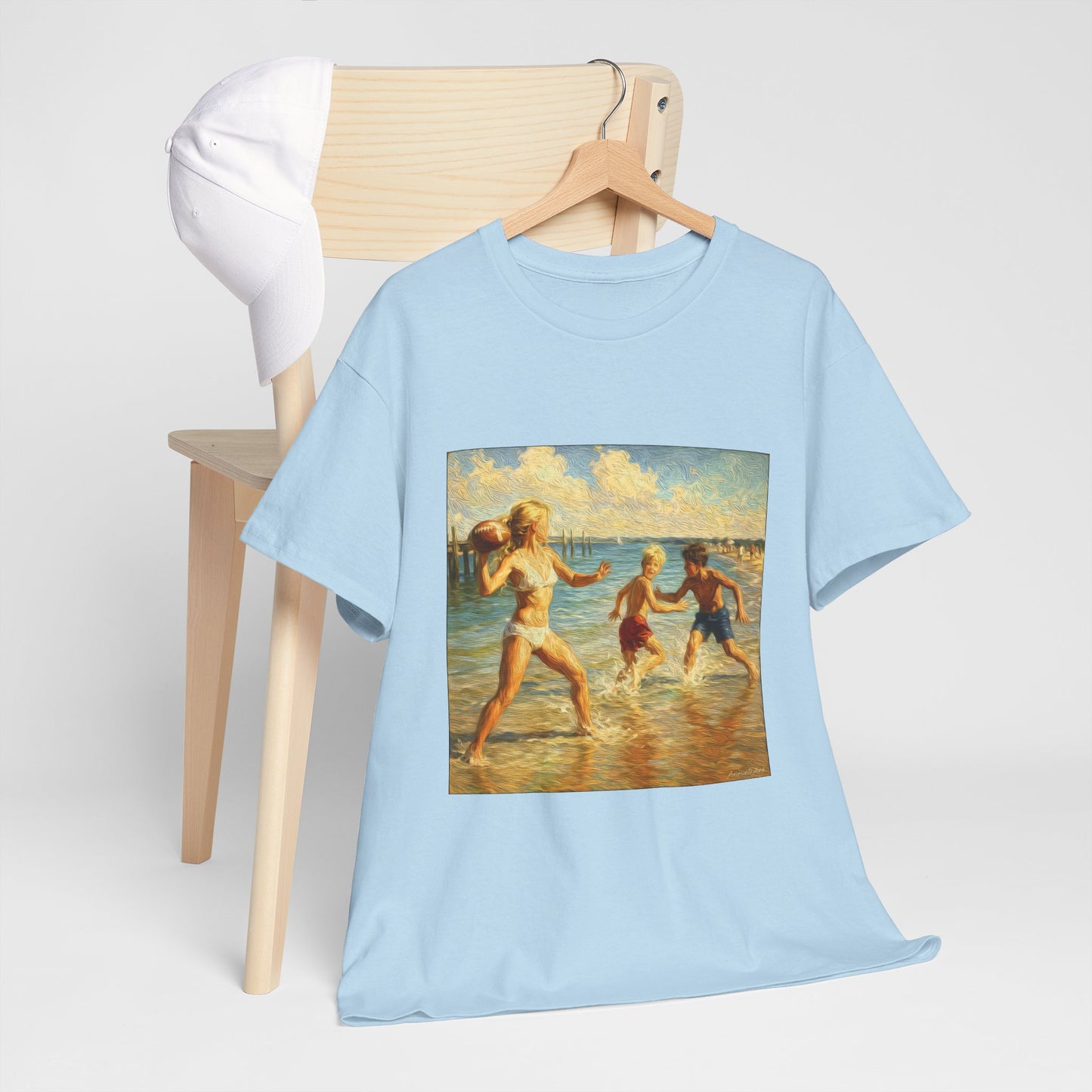 Vintage Beach T‑Shirt — 'Honeysuckle Lodge: 50+ Years of Endless Summer' Retro Seaside Tee