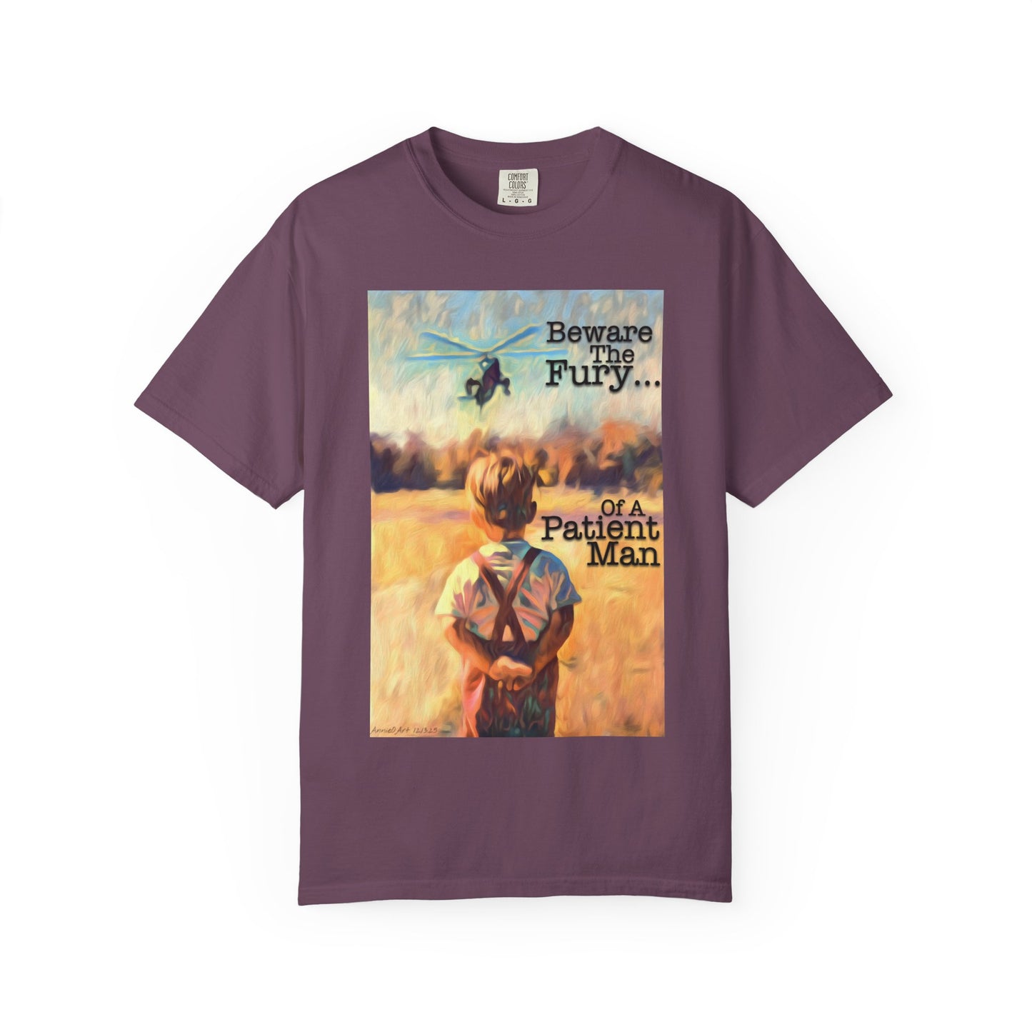 JFK Jr Beware The Fury Of A Patient Man T-Shirt — Vintage Tee