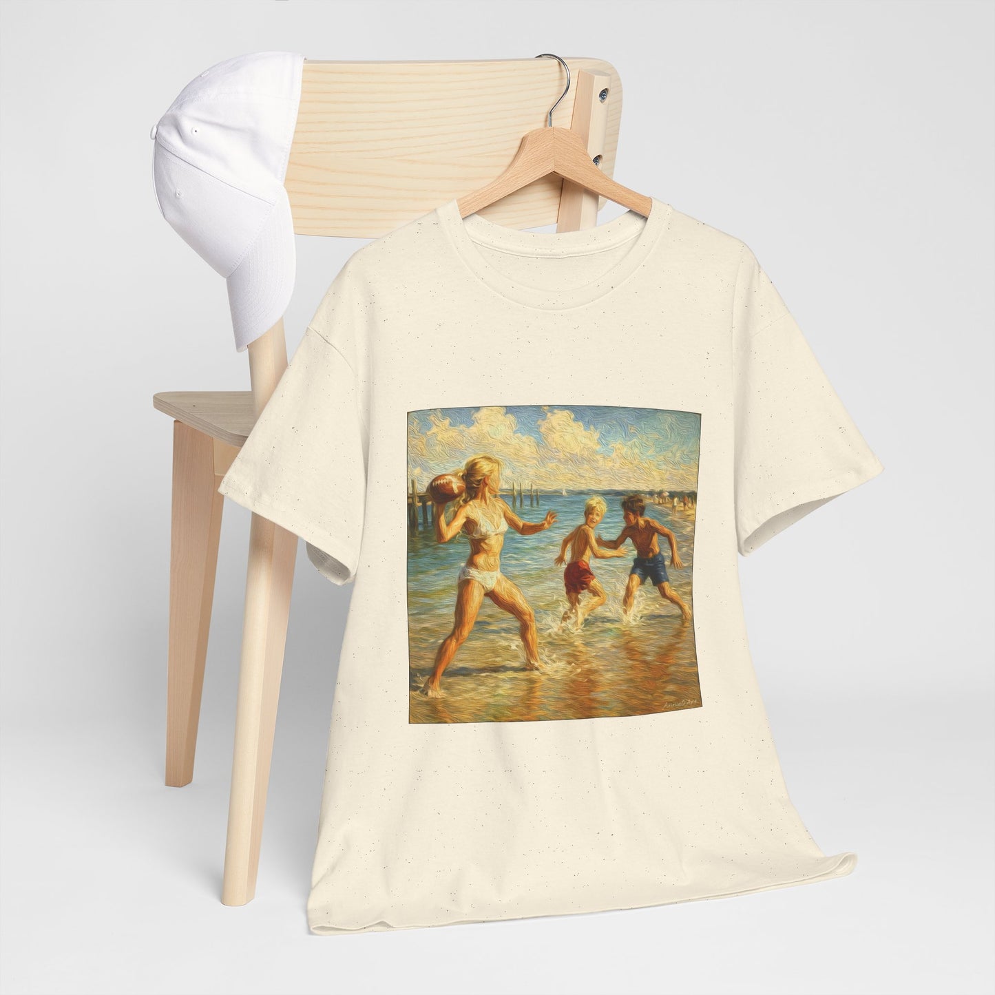Vintage Beach T‑Shirt — 'Honeysuckle Lodge: 50+ Years of Endless Summer' Retro Seaside Tee